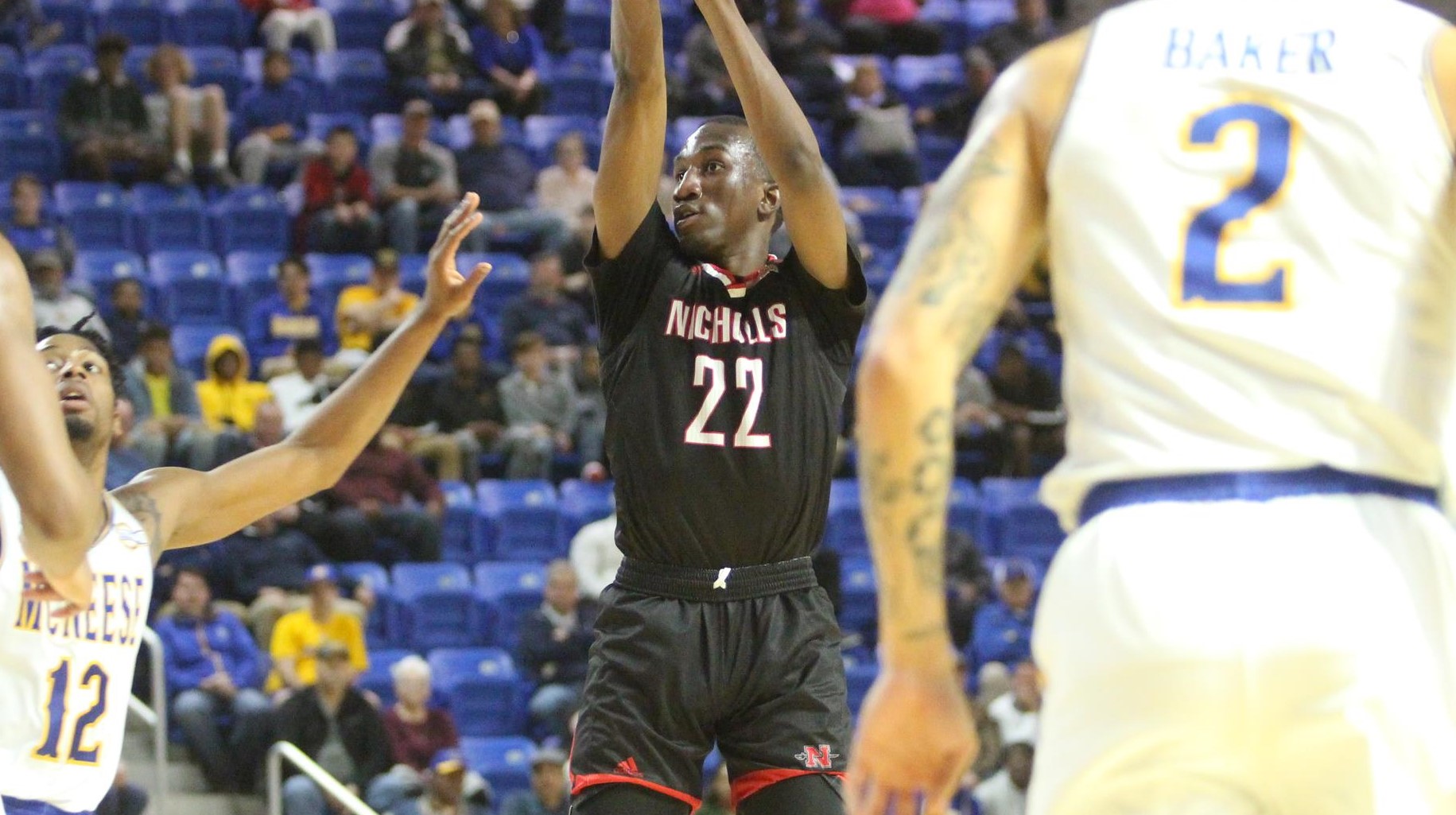 Dexter McClanahan Men's Basketball Nicholls State University Athletics