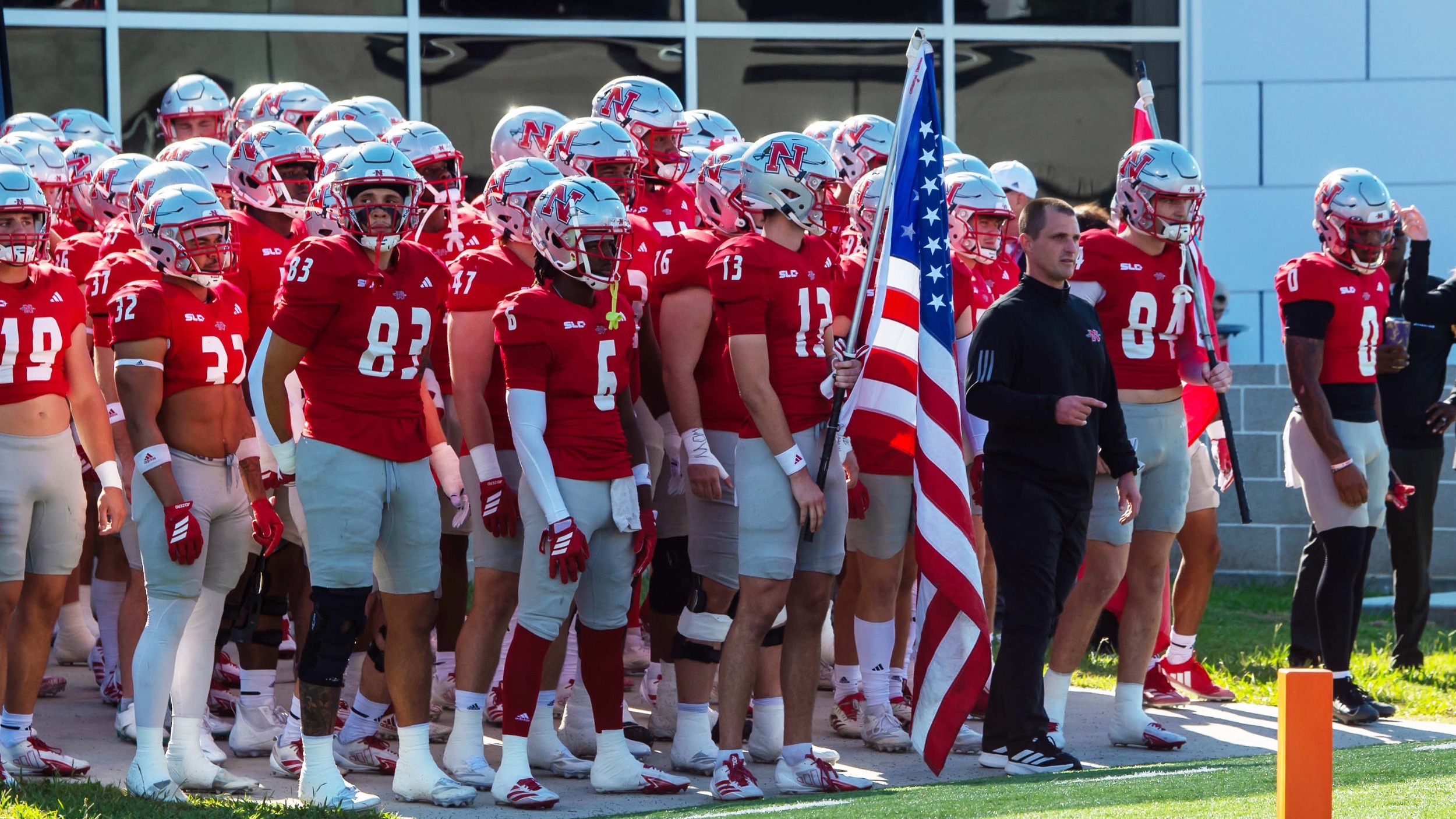 Nicholls Football vs HCU - Walkout