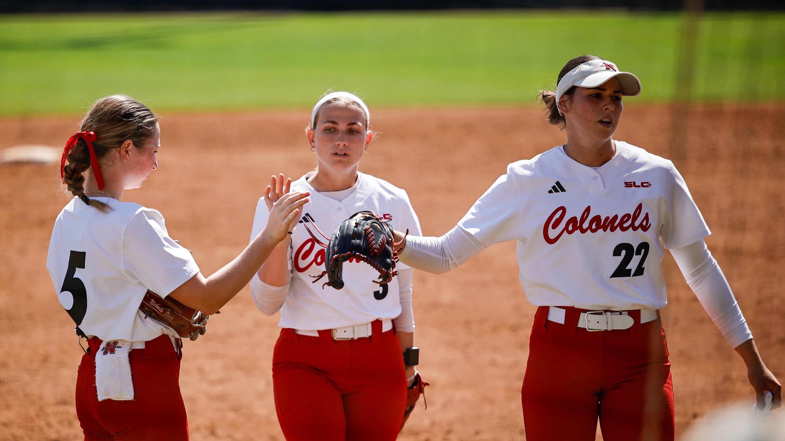 Krause-Sisco-Yoo - Nicholls Softball
