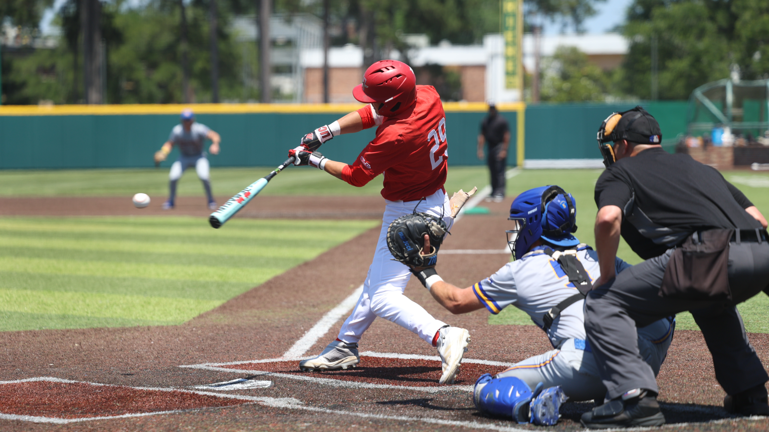 Keegan Giger hit in SLC Tournament