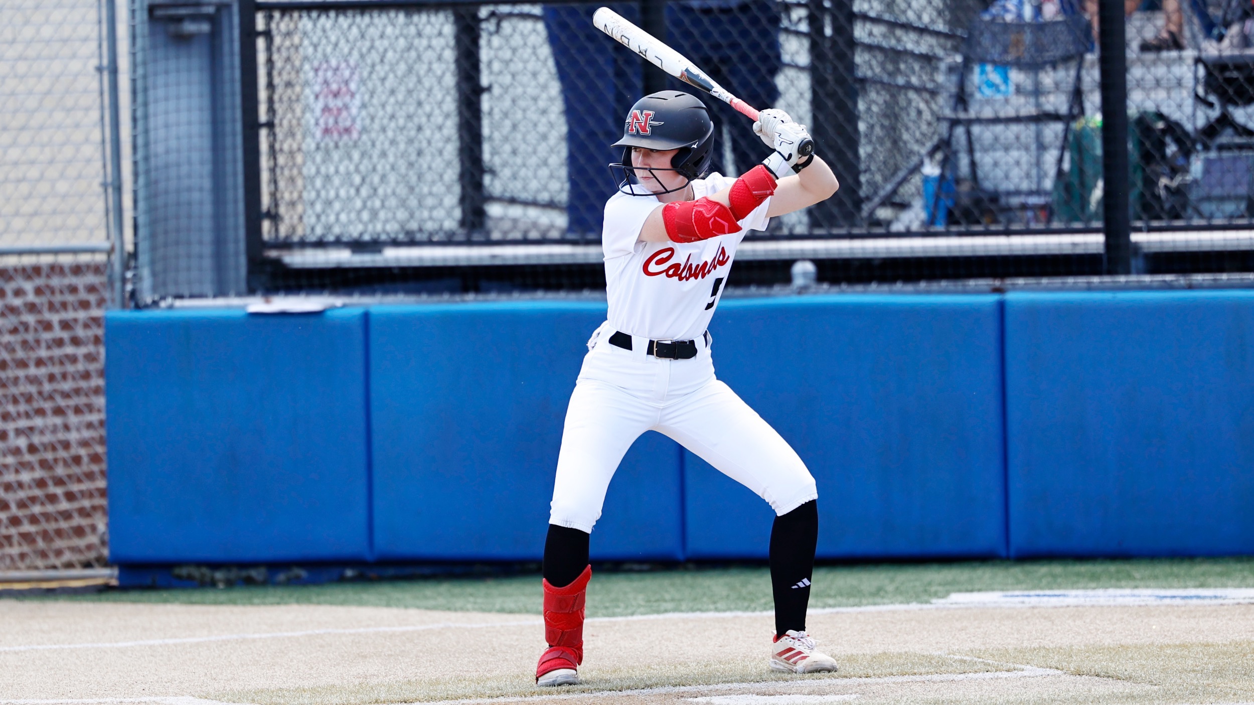 Erin Krause waits for a pitch