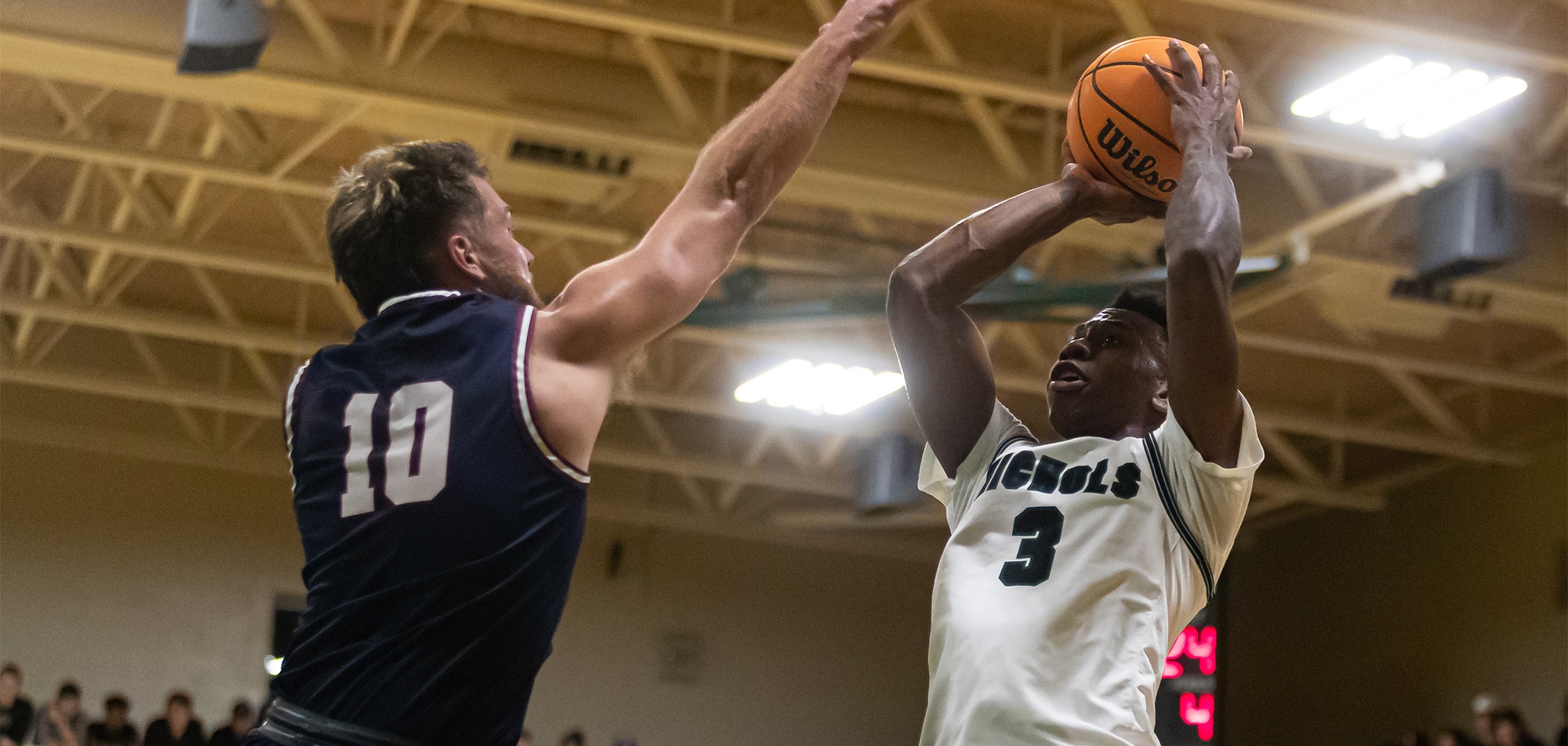 Ferebee's Last Second Heroics Gives Bison Overtime Victory Against WNE