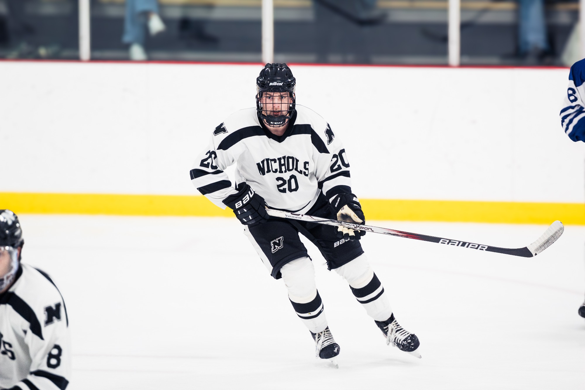 Bison Fall to Falcons in Men's Hockey Nichols College Athletics