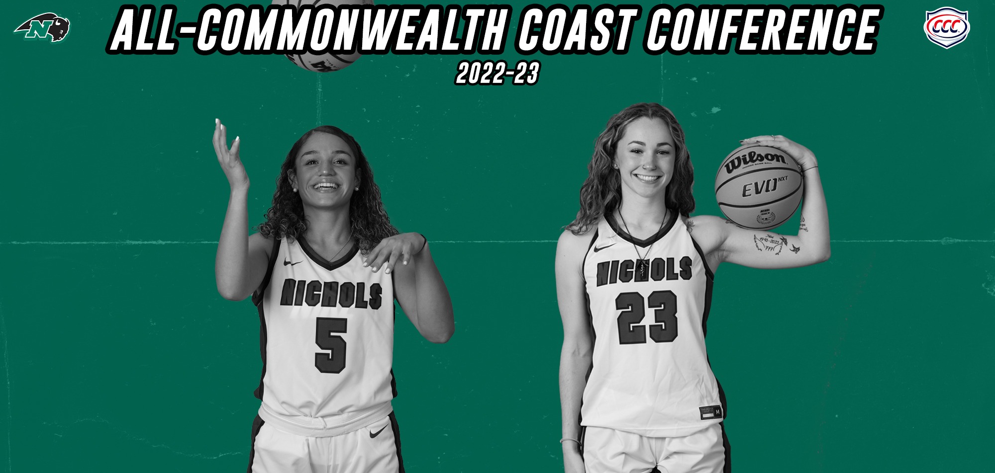 Vazquez and Fernandez named to AllCCC Women's Basketball Teams