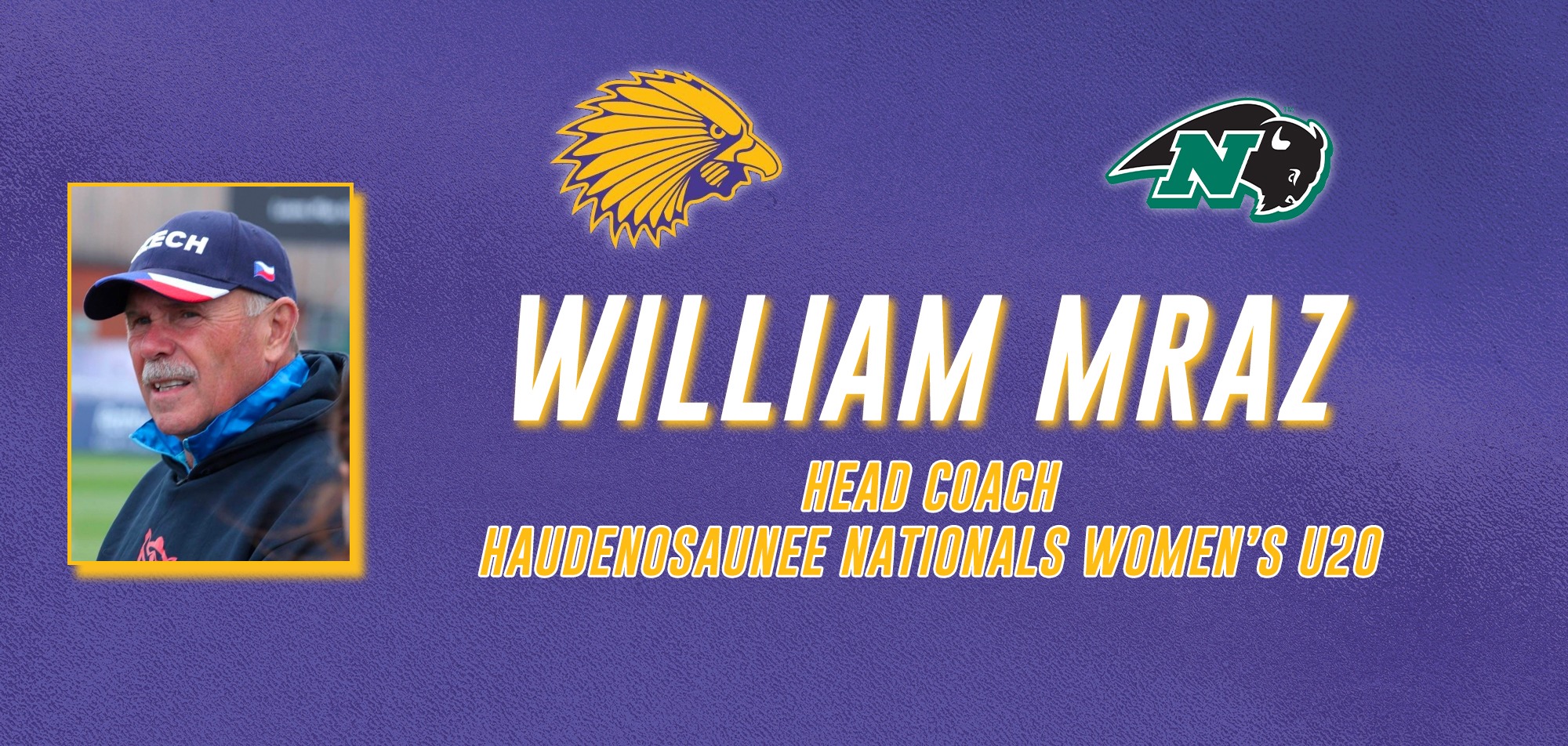 Mraz Selected Head Coach of Haudenosaunee Nationals Women's U20 Team