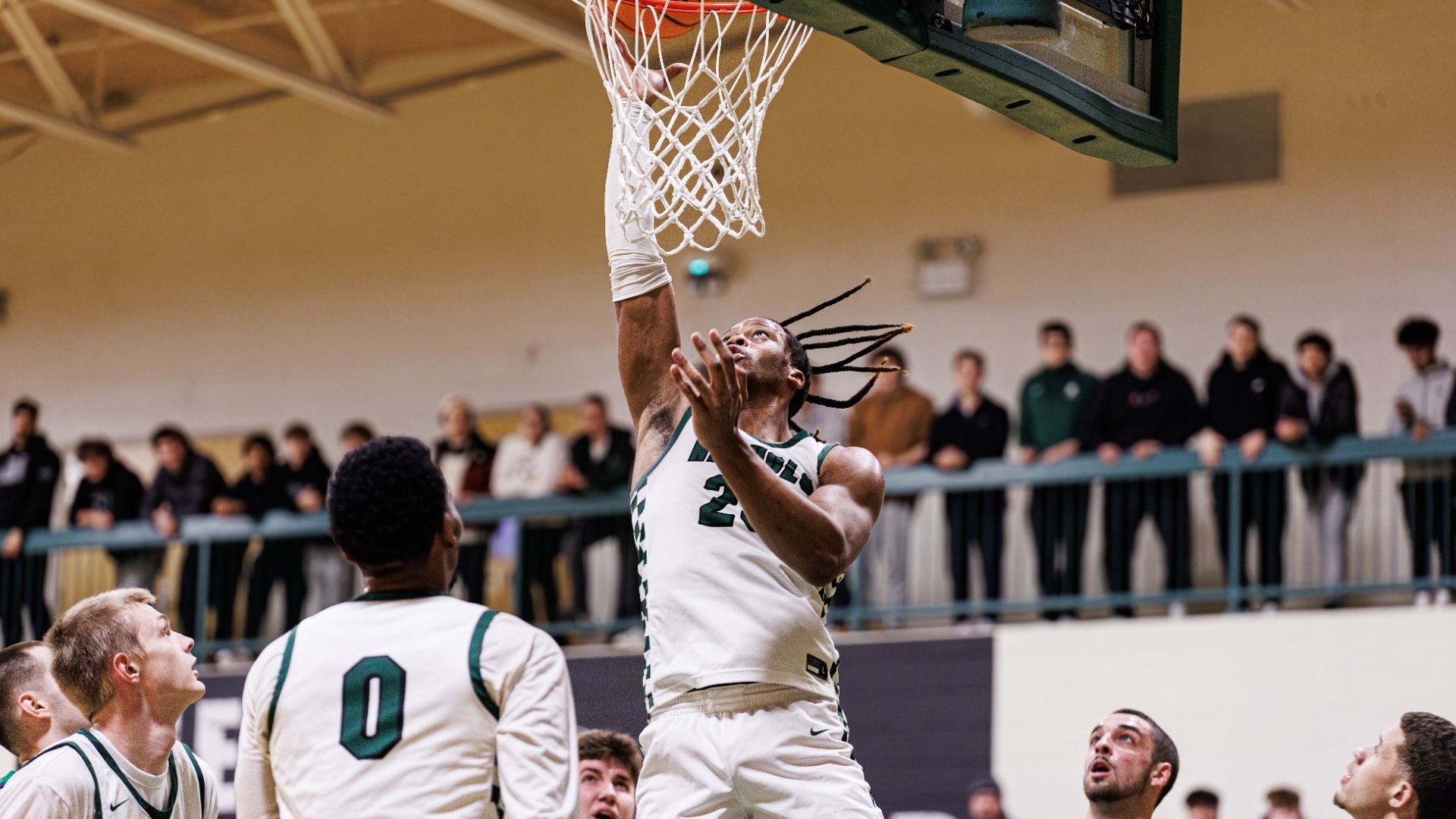 Deshaun Nettles Men's Basketball Nichols College Athletics