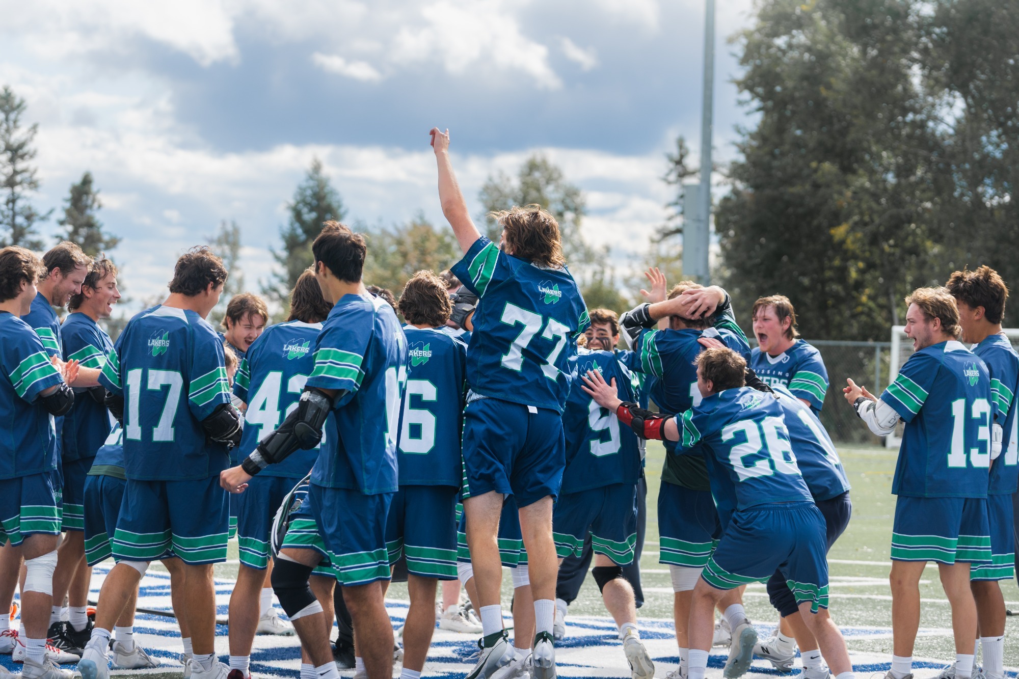 Men's Lacrosse Excitement