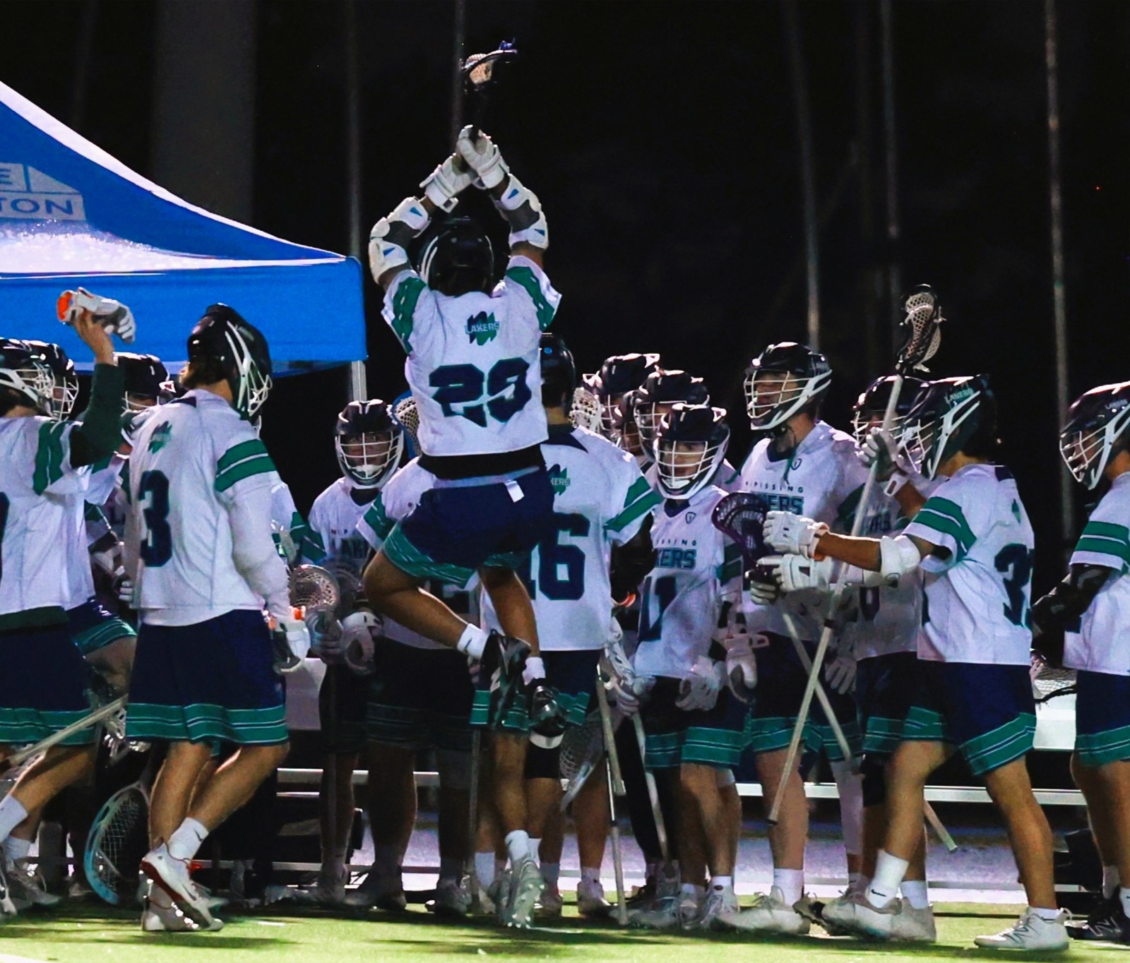 Baggataway Cup QF Celebration