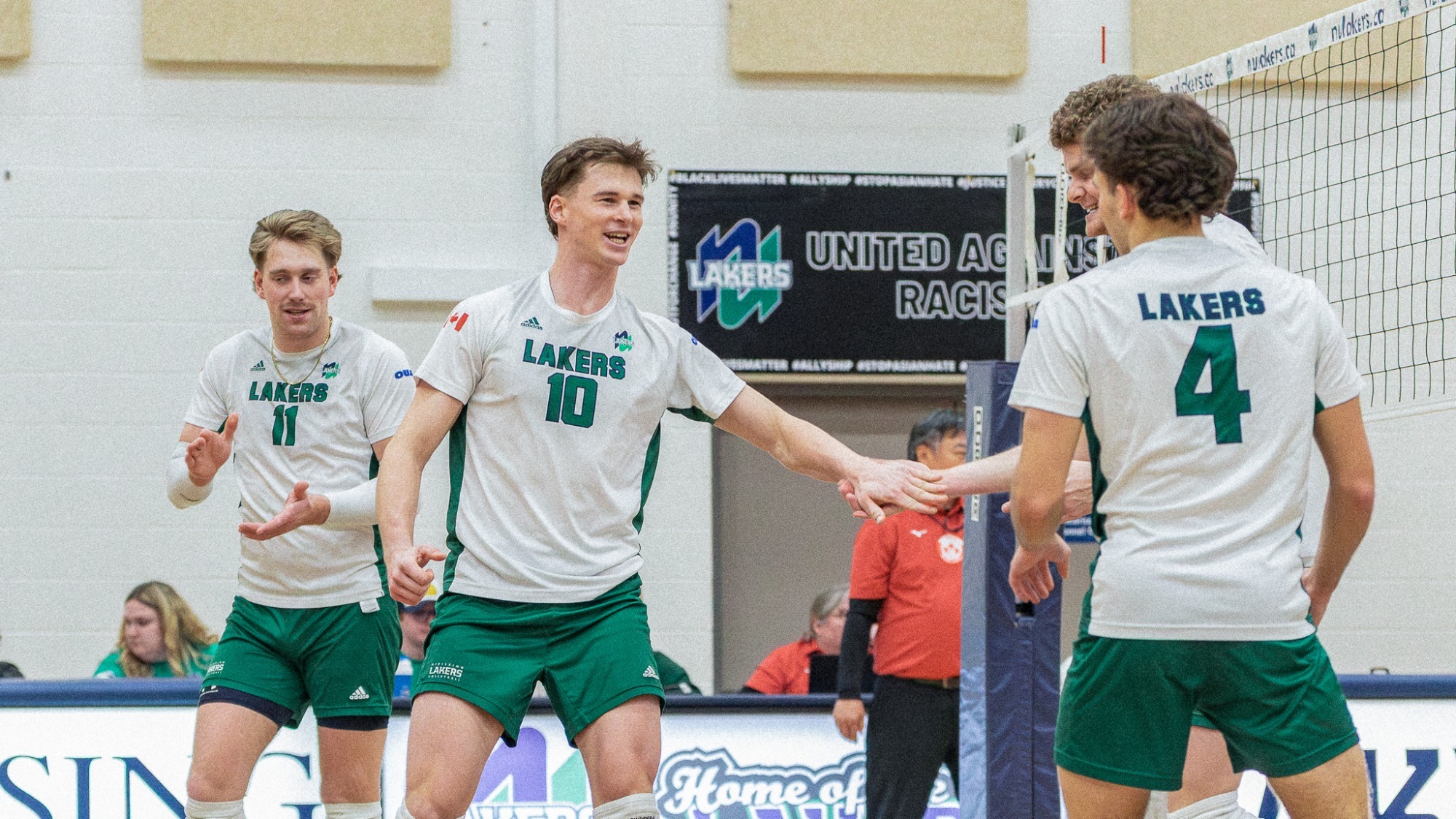 Taydon Shantz celebrates a kill for MVB