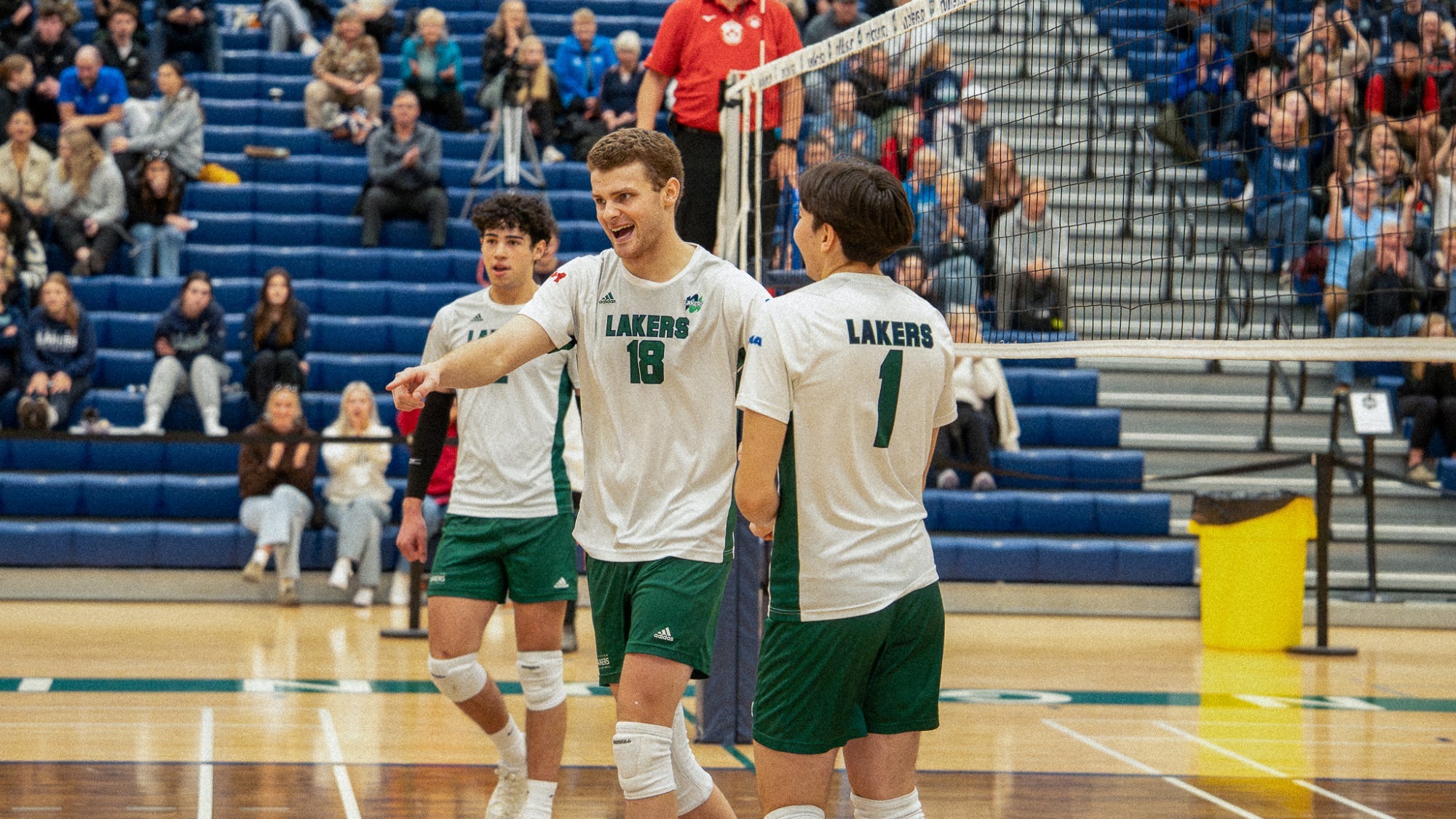 Trent O'Brien celebrates