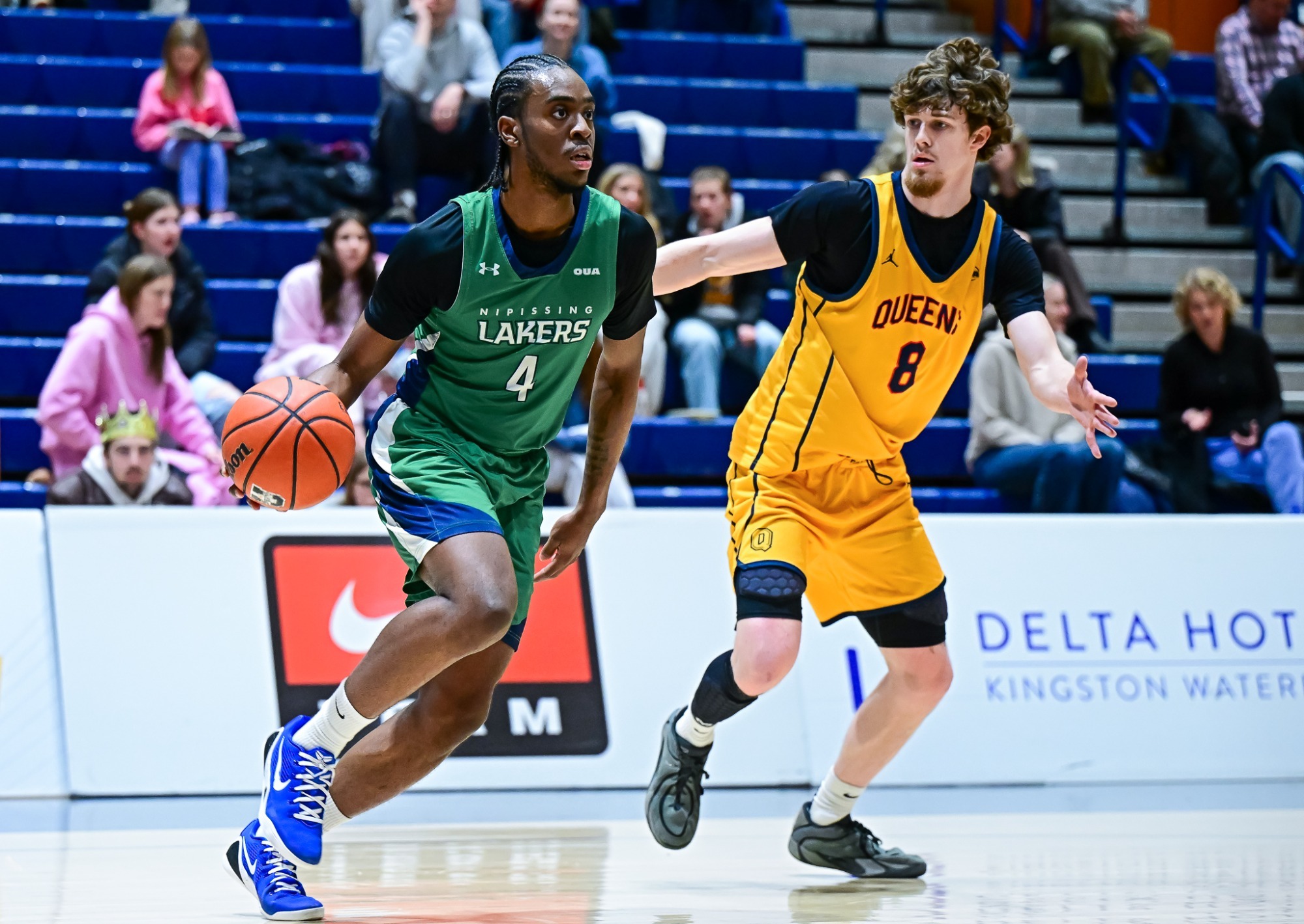 MBB: Excell-Johnson moves the ball up court