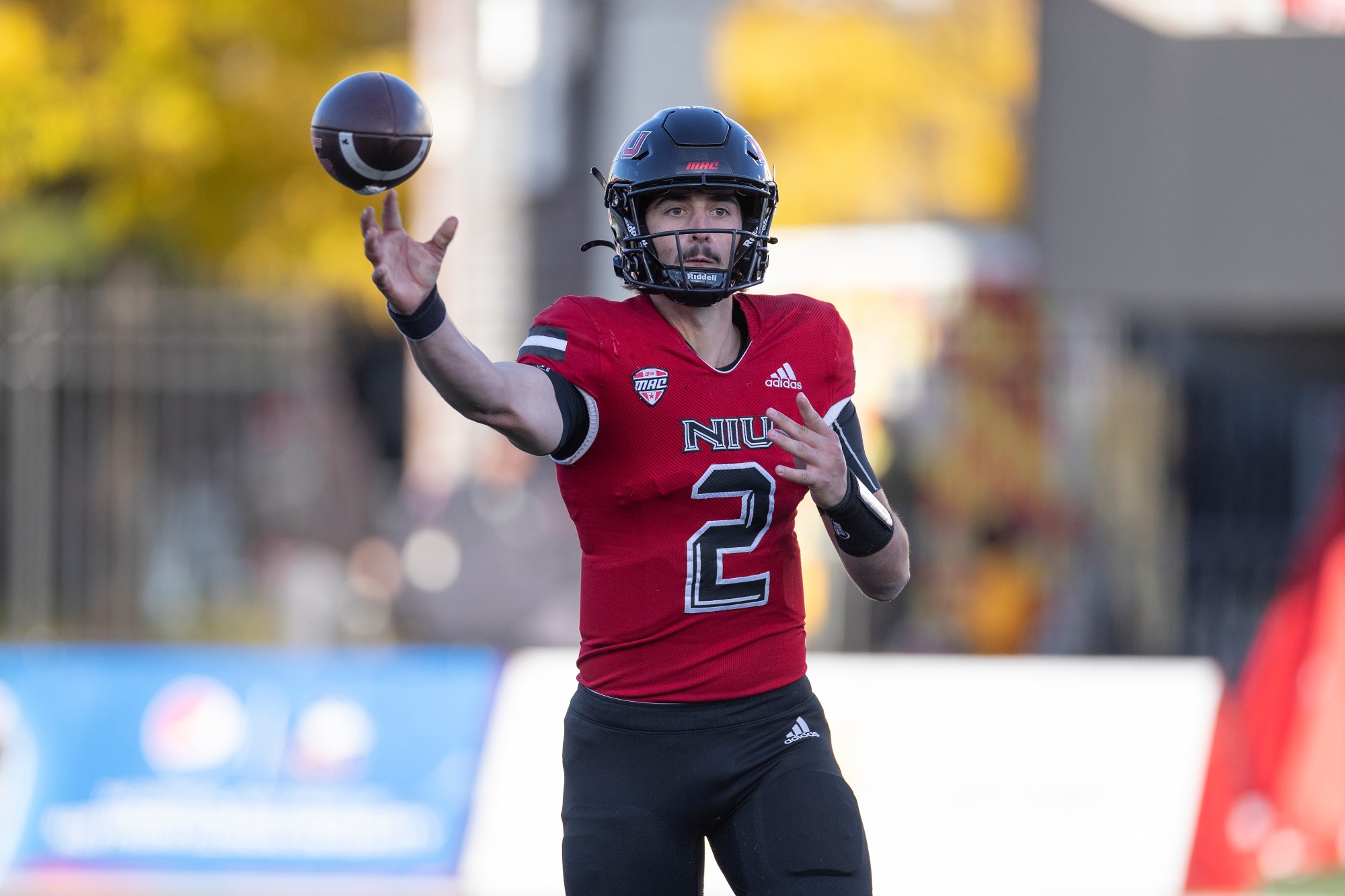 Ethan Hampton Football NIU Athletics