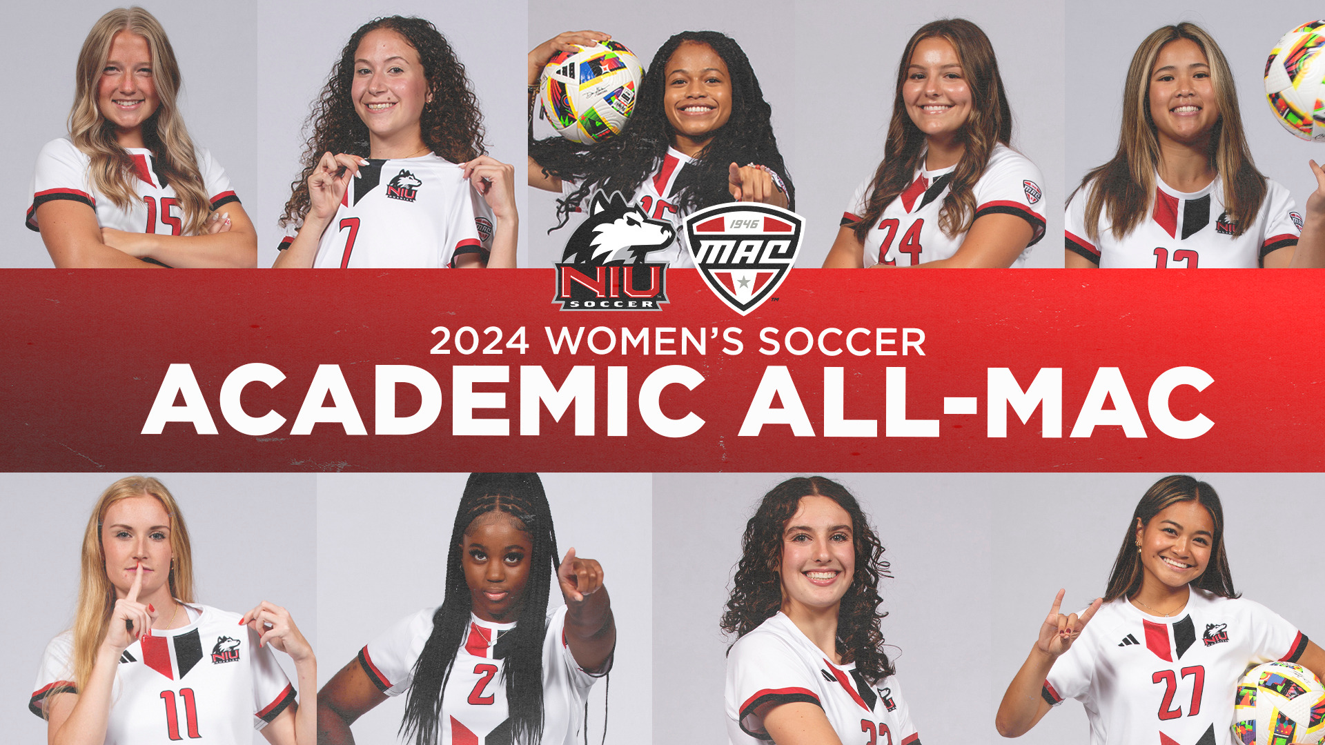 Nine Huskies Named to Academic All-MAC Team