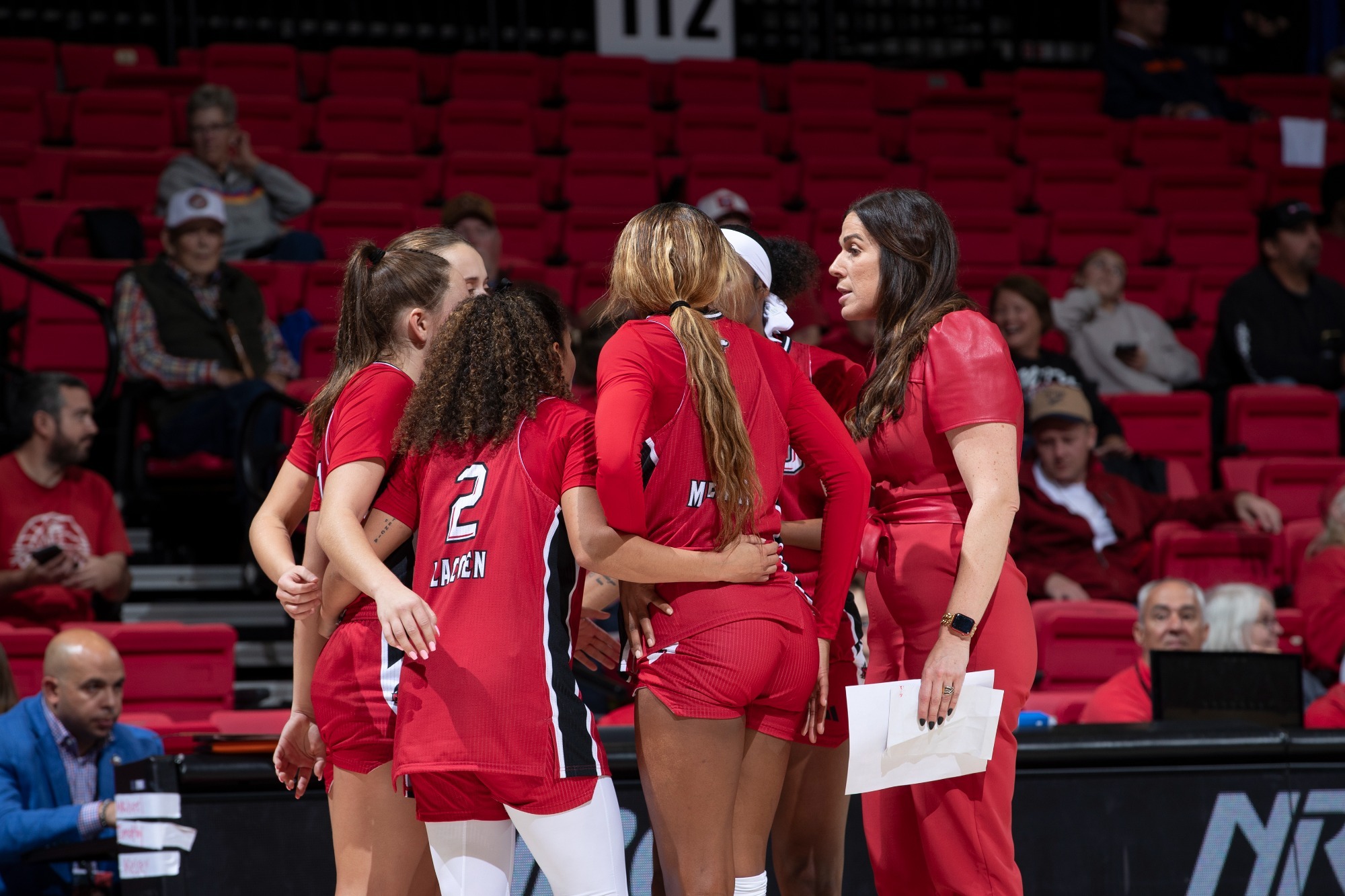 WBB - Huddle vs Milwaukee 11-7-25