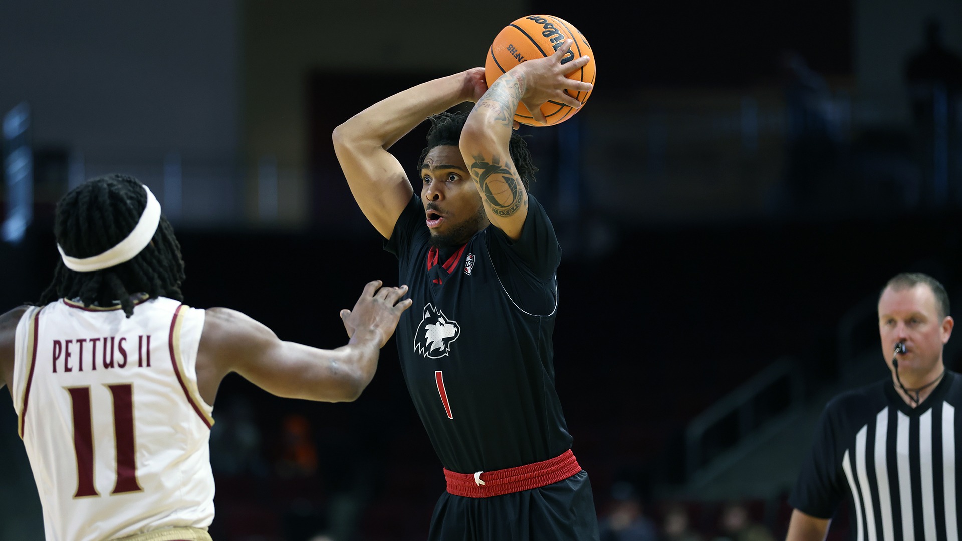 Elon, NC – Dec 13: NCAA Men's Basketball - Northern Illinois at Elon at Schar Center in Elon, NC on December 13, 2025. (Credit: Andy Mead/YCJ)
