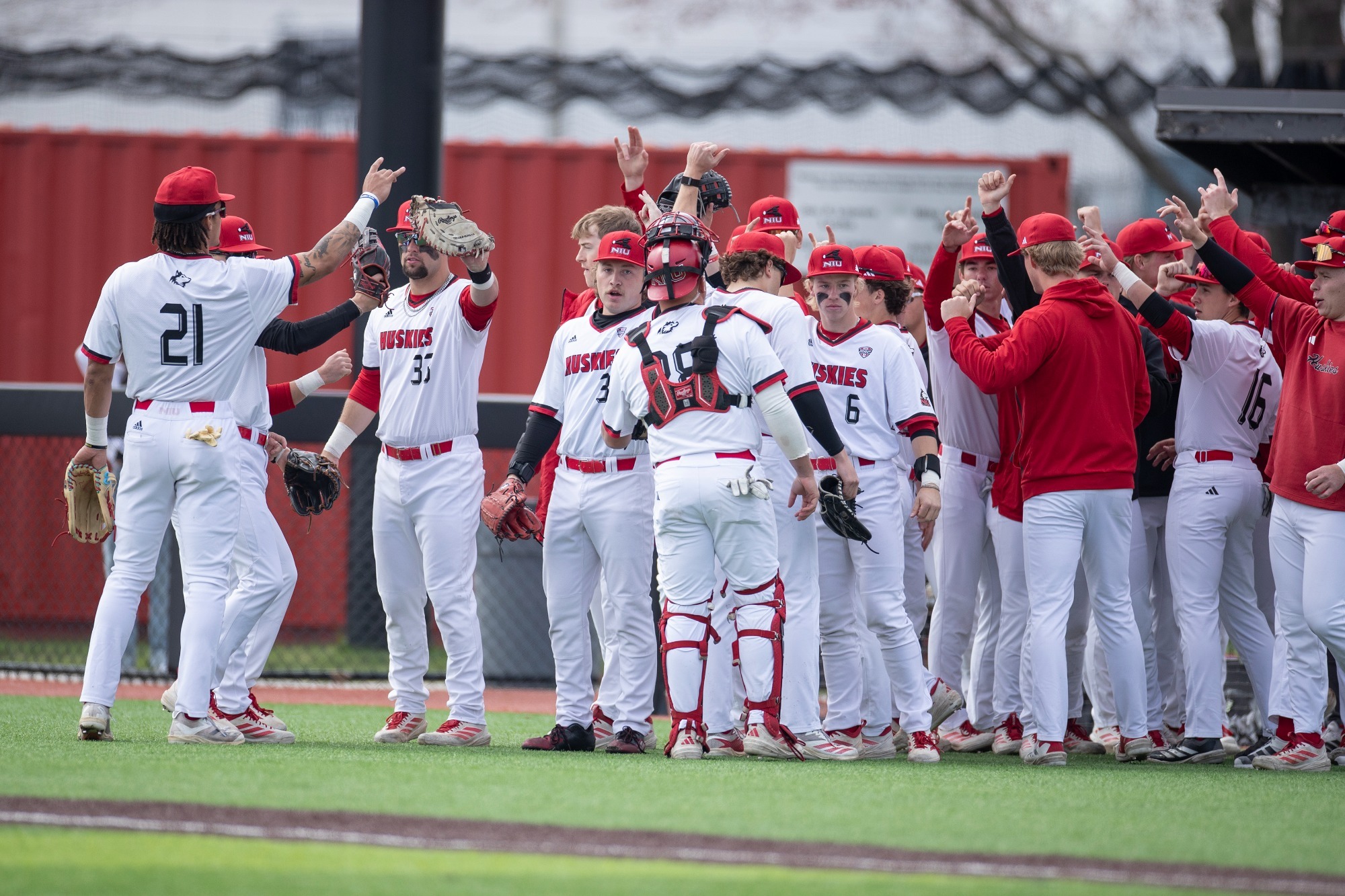 BASE - Dugout vs Kent State 4-10