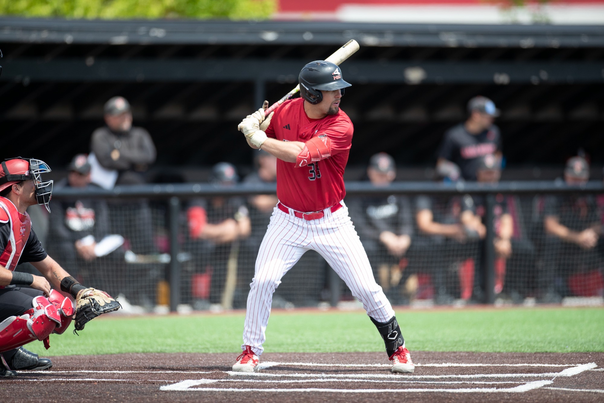 BASE - Gavin Baldwin at bat vs Ball State 5-10