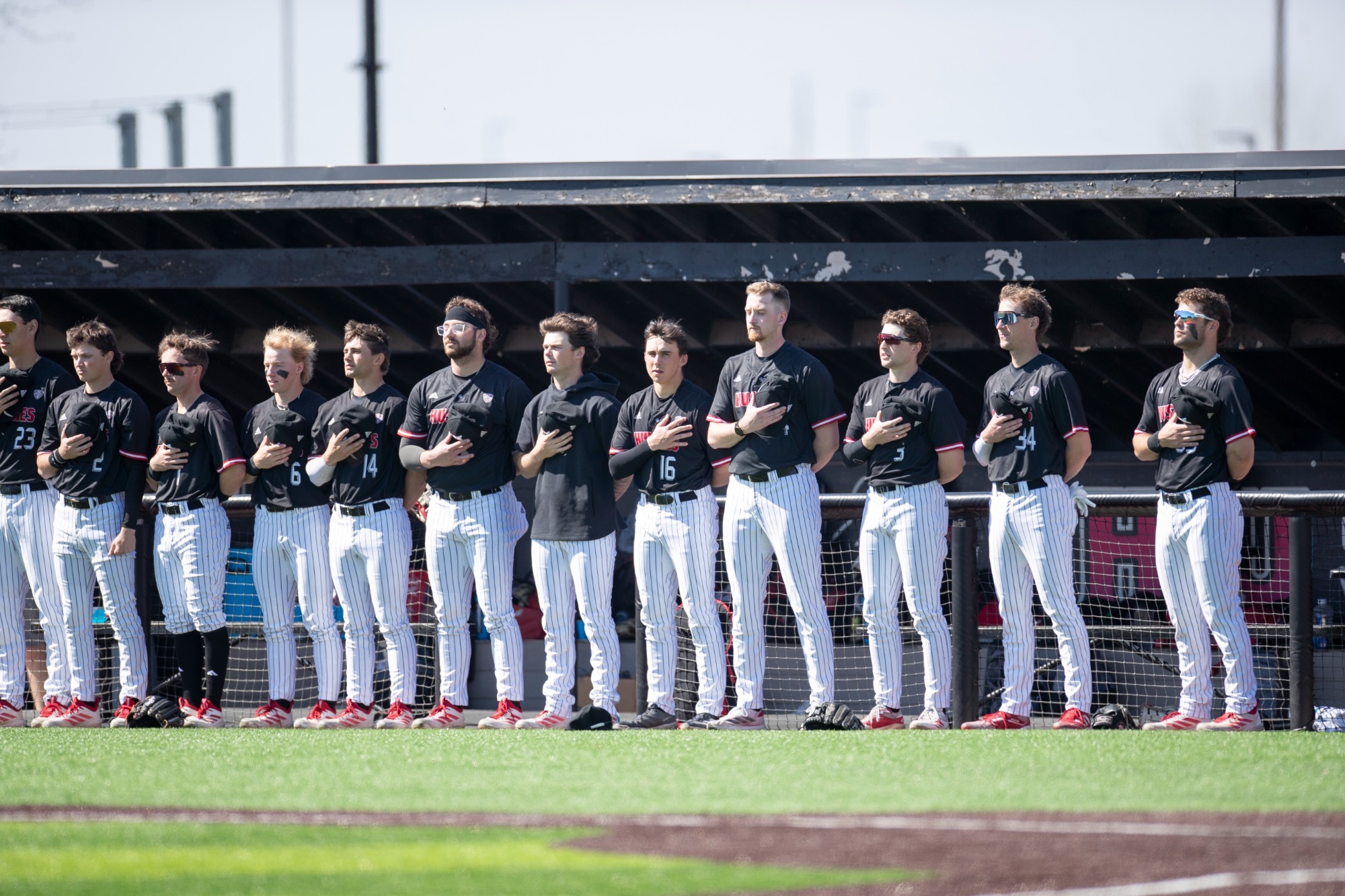 BASE - NIU Dugout for anthem