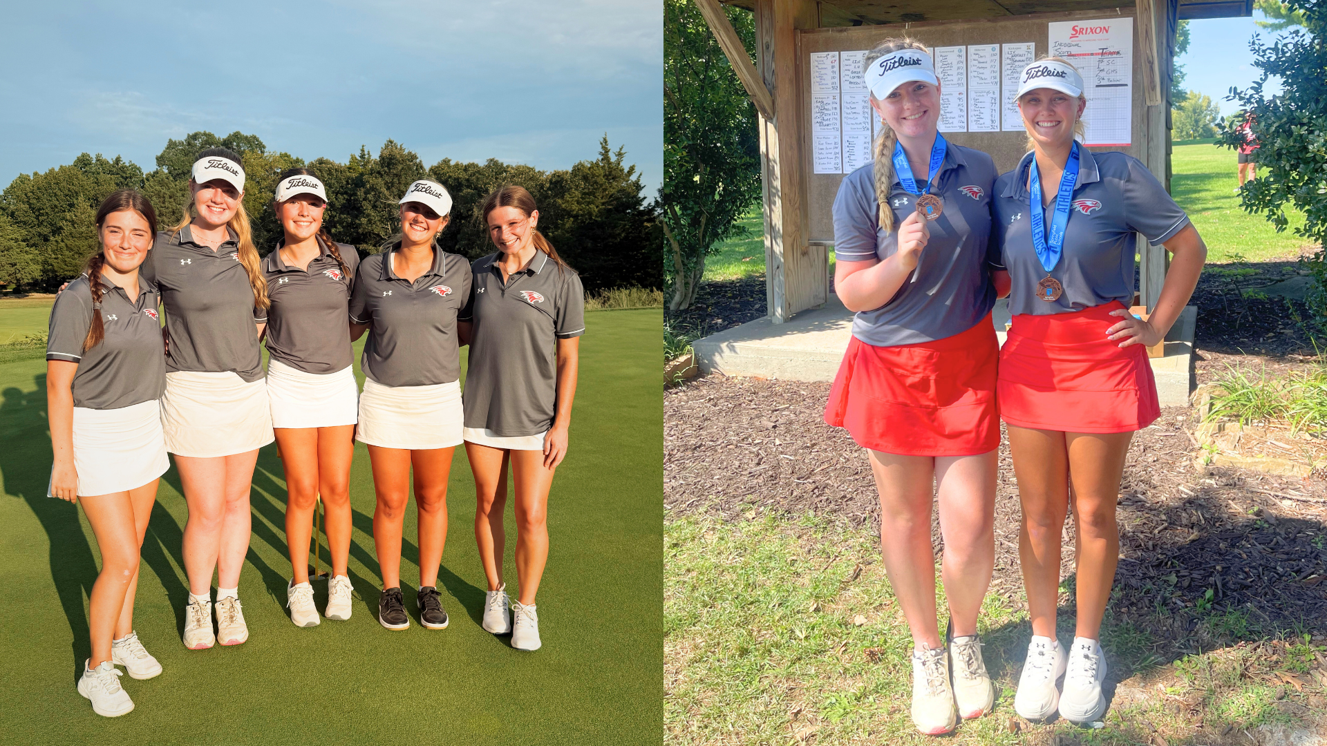 Girls golf action photos 2025 season