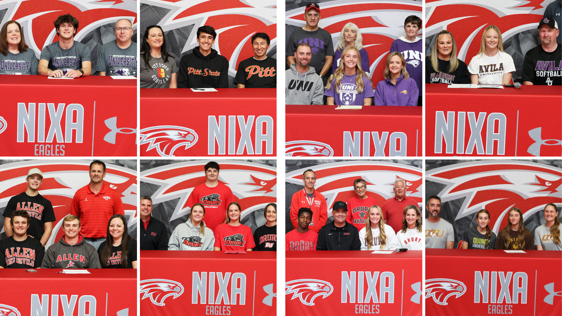 Nixa High School Signing Day Nov. 12, 2025