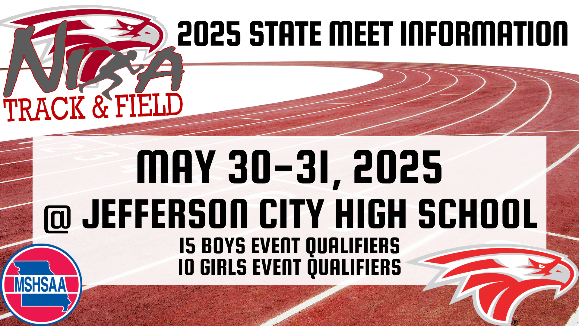 2025 State Track and Field May 30-31 at Jefferson City High School