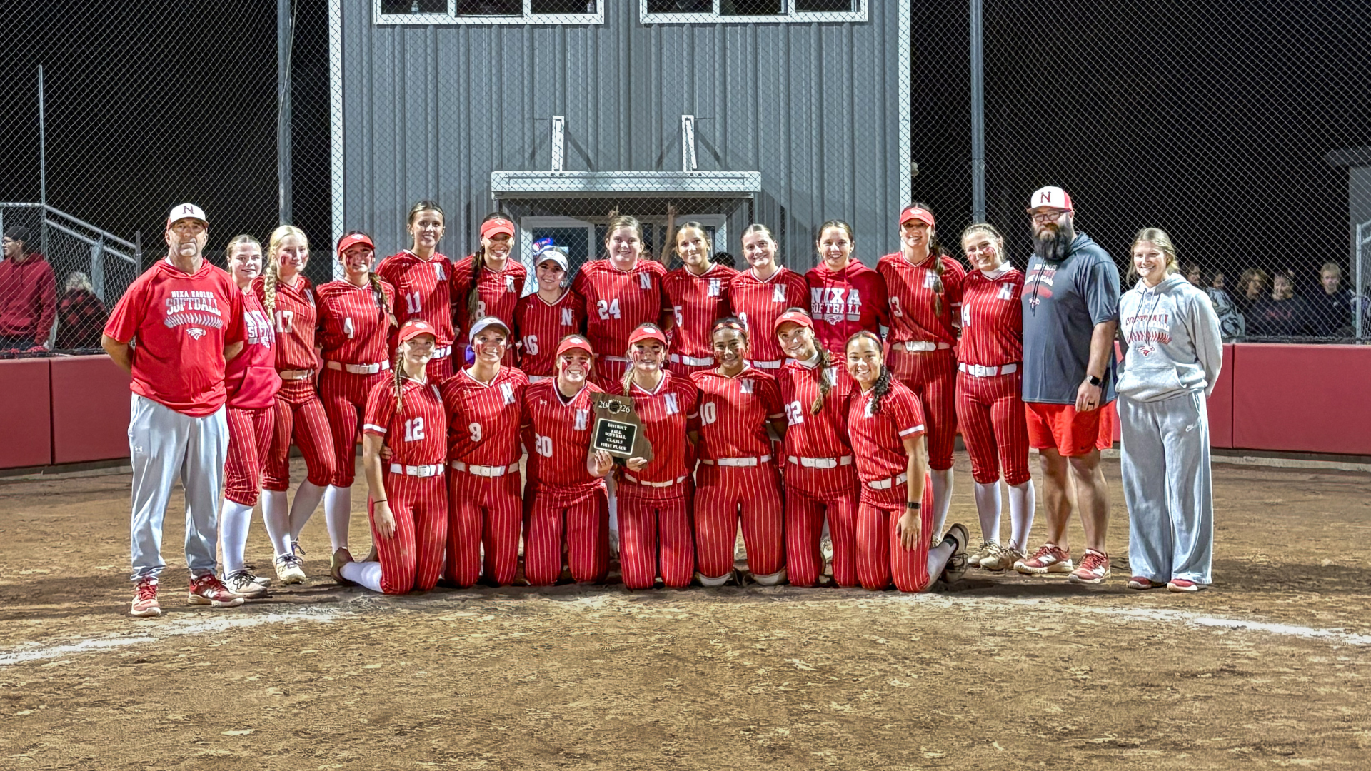 Nixa Softball 2026 Class 5 District 5 champions