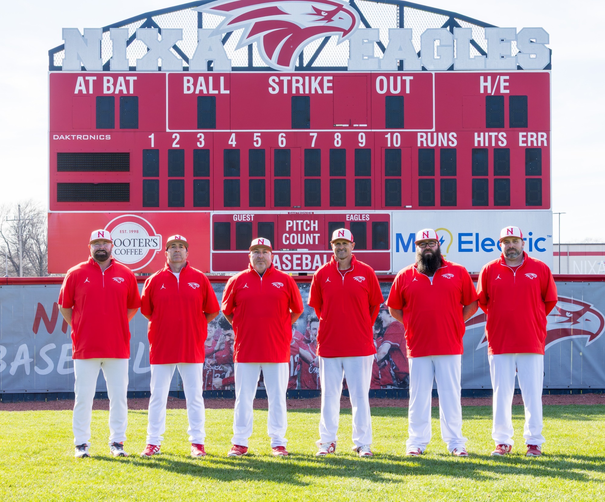 Nixa baseball coaching staff