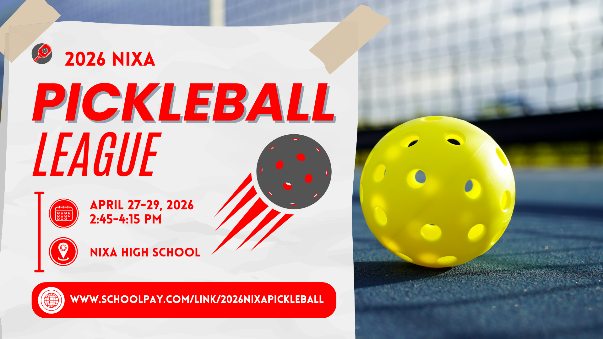 2026 pickleball league