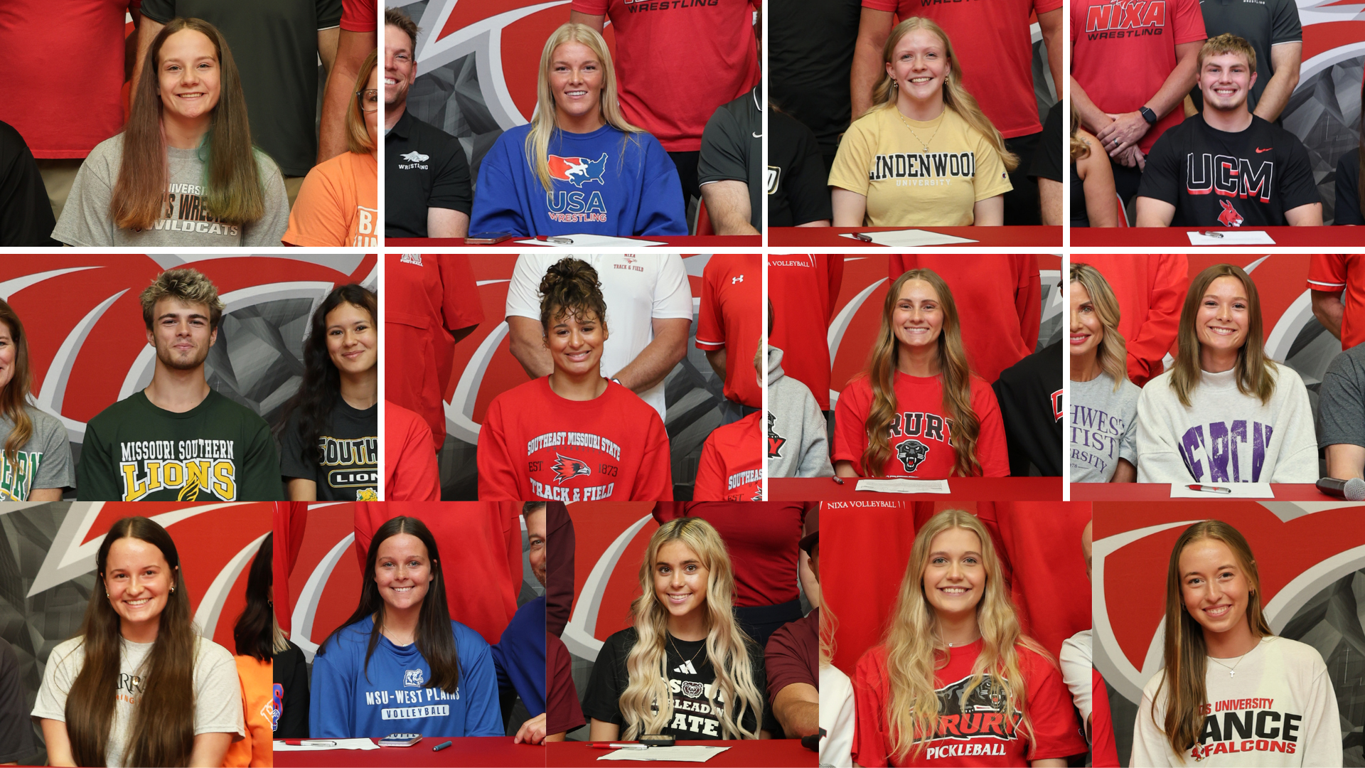 Nixa Signees on April 15, 2026