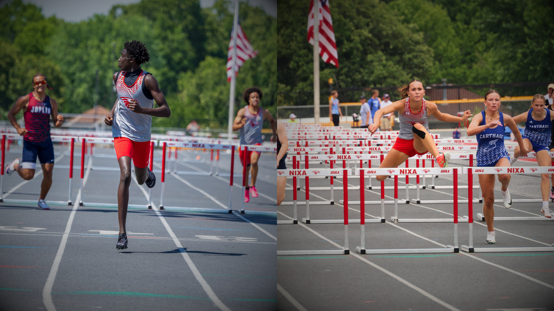 Gedaliah Chepkondol and Alex Doulova at the district meet.