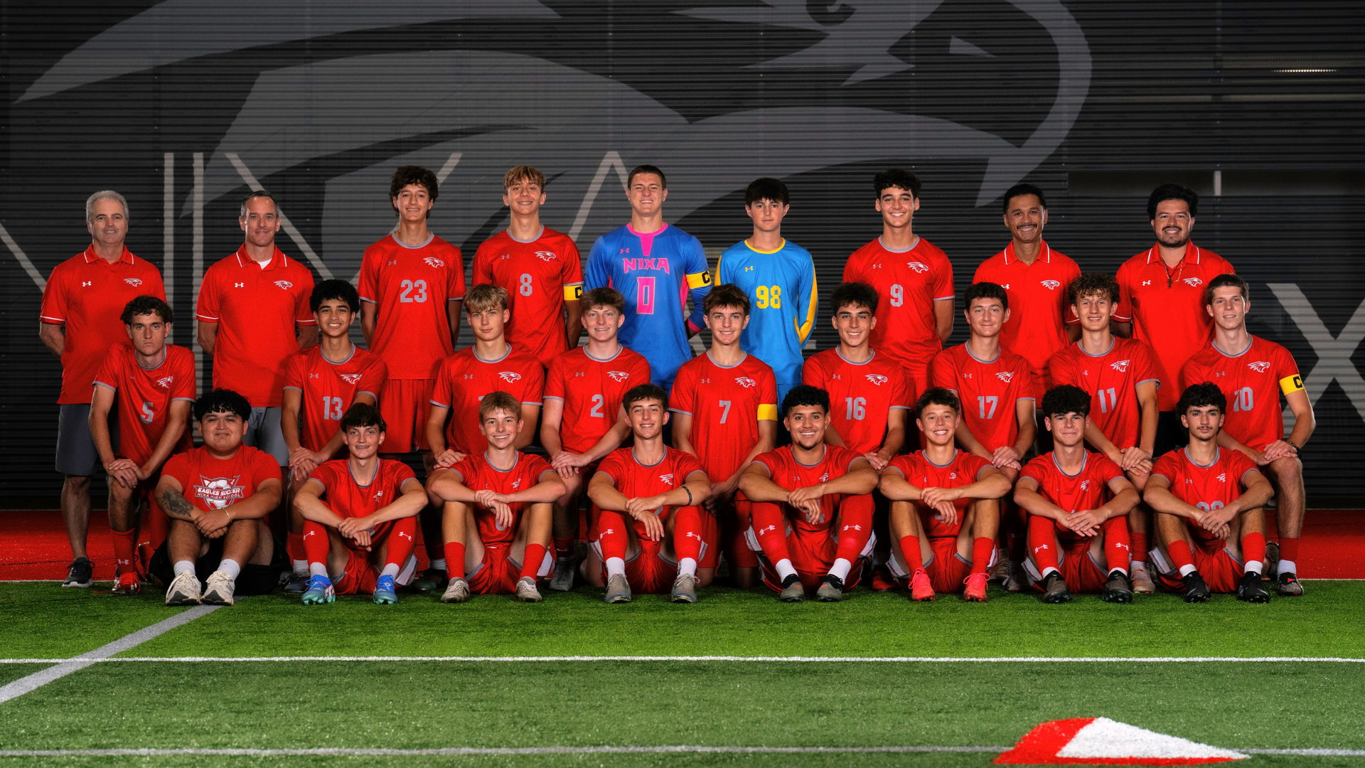 Nixa soccer varsity team