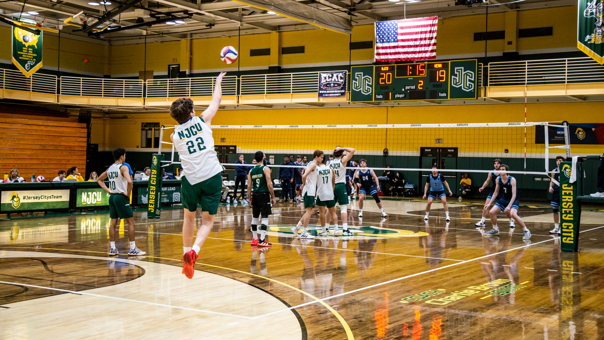 Alex Casais Men's Volleyball New Jersey City University Athletics
