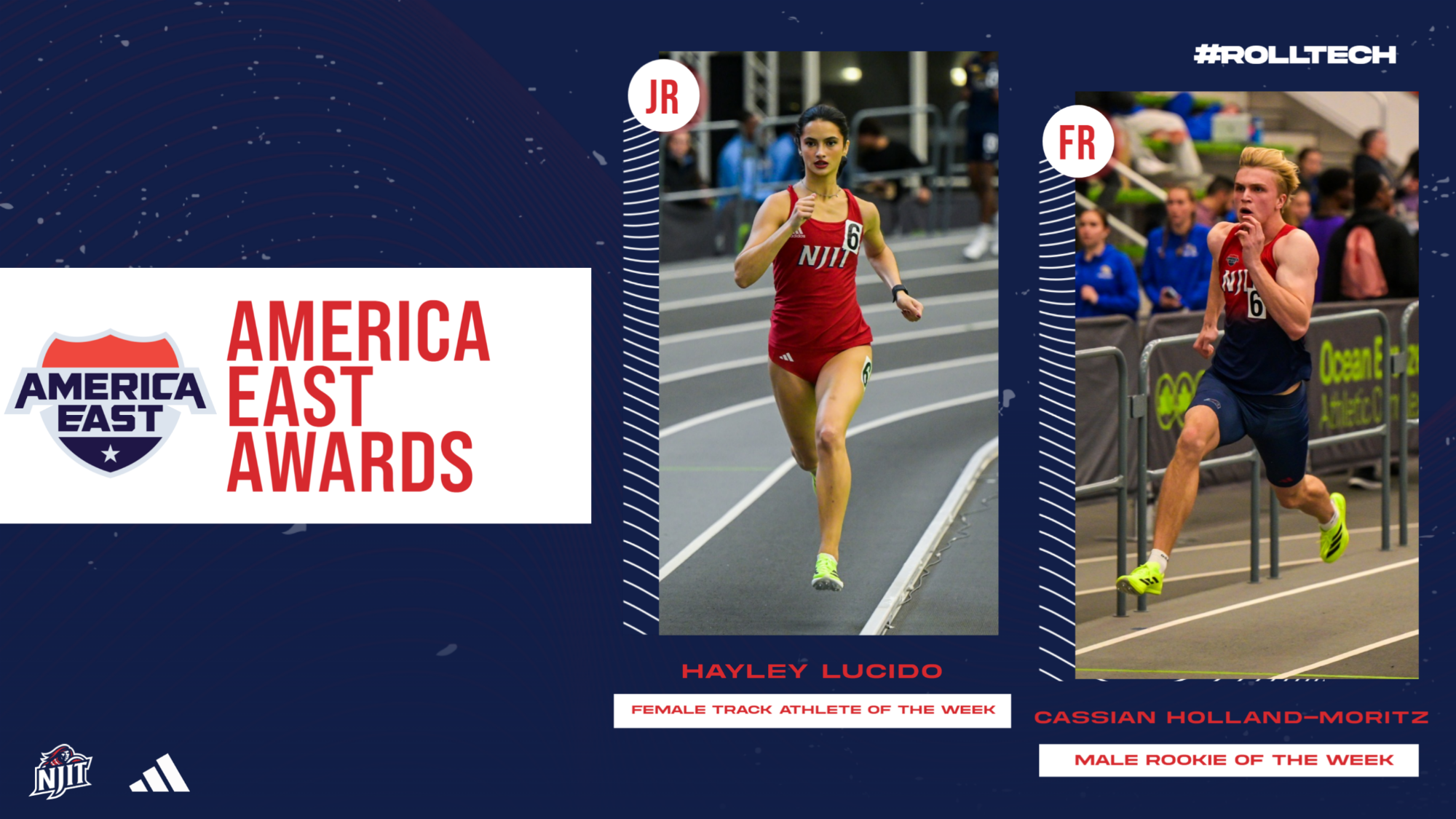 Lucido and Holland-Moritz AE Weekly Awards