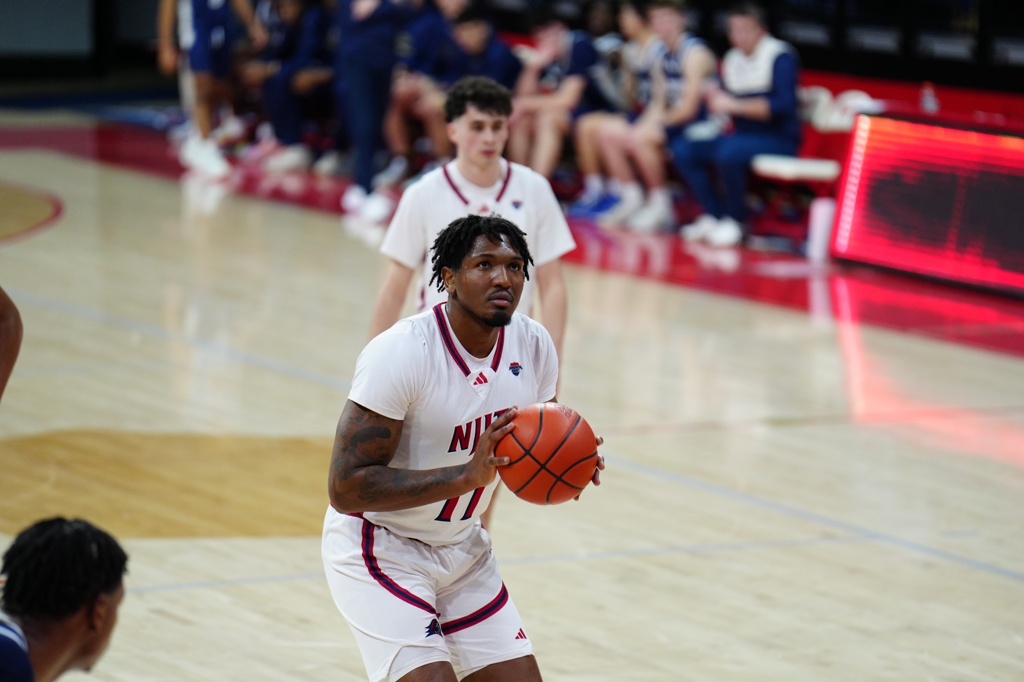 Melvyn Ebonkoli free throw