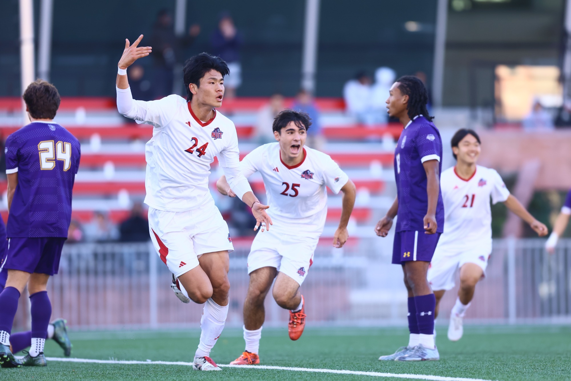 Junee Lee celebration shot