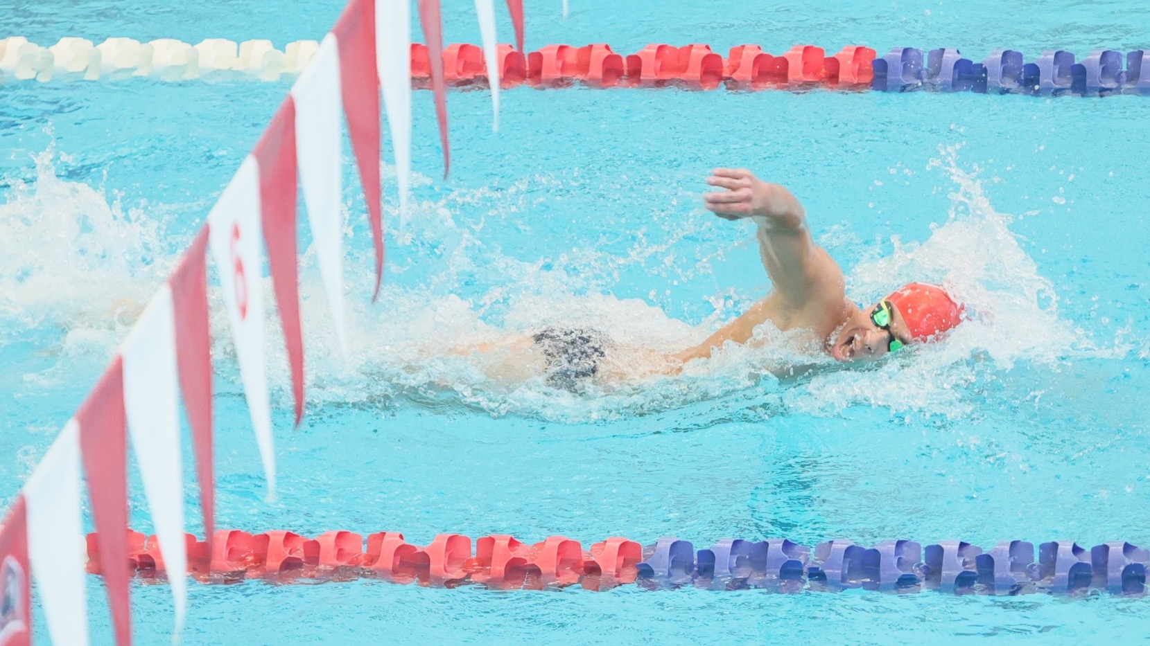 Pawel Drzymala Swimming vs. Iona
