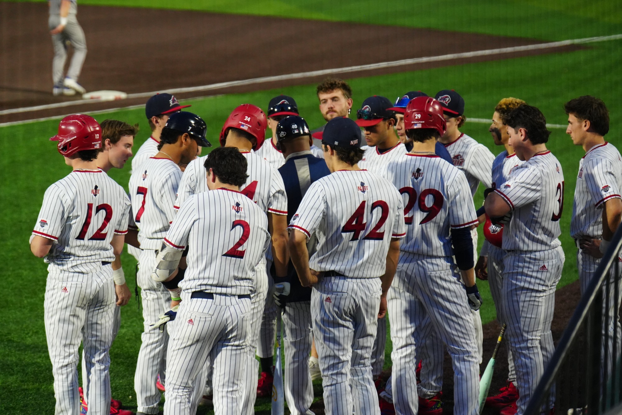 Baseball group shot vs Seton Hall
