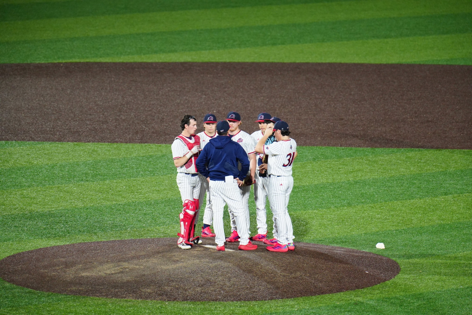 Baseball mound visit