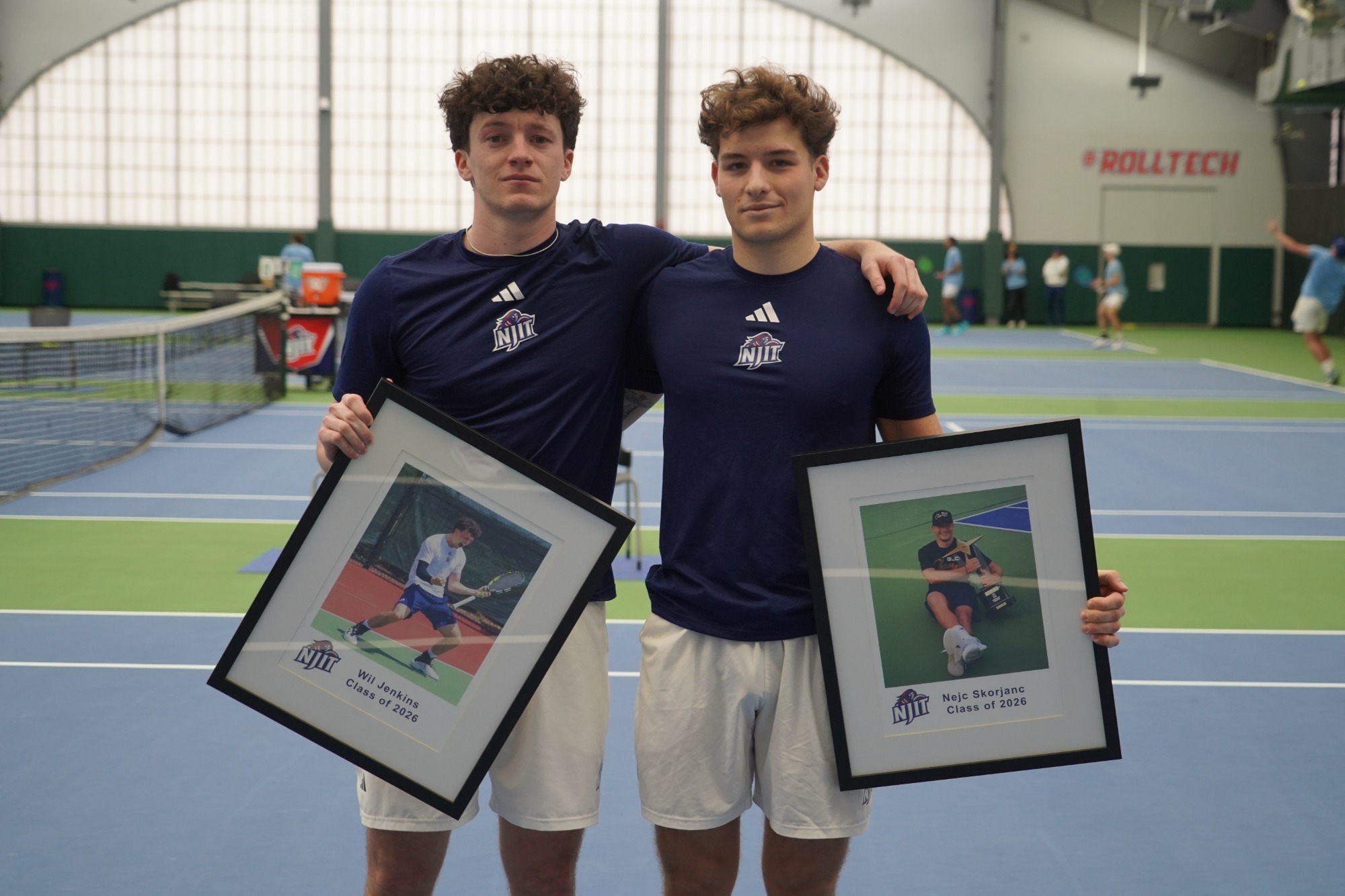 Wil and Nejc senior day