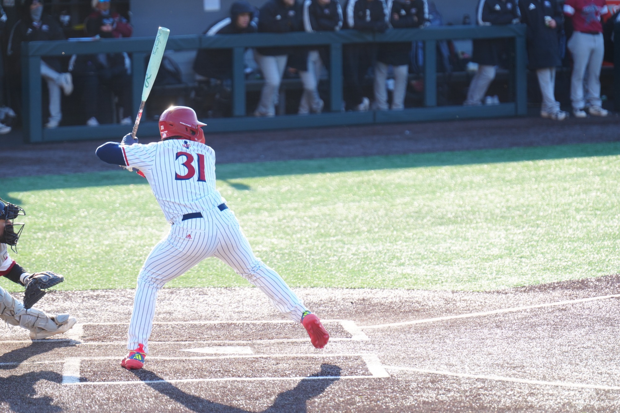 Lorenzo Camilleri at bat vs Rider