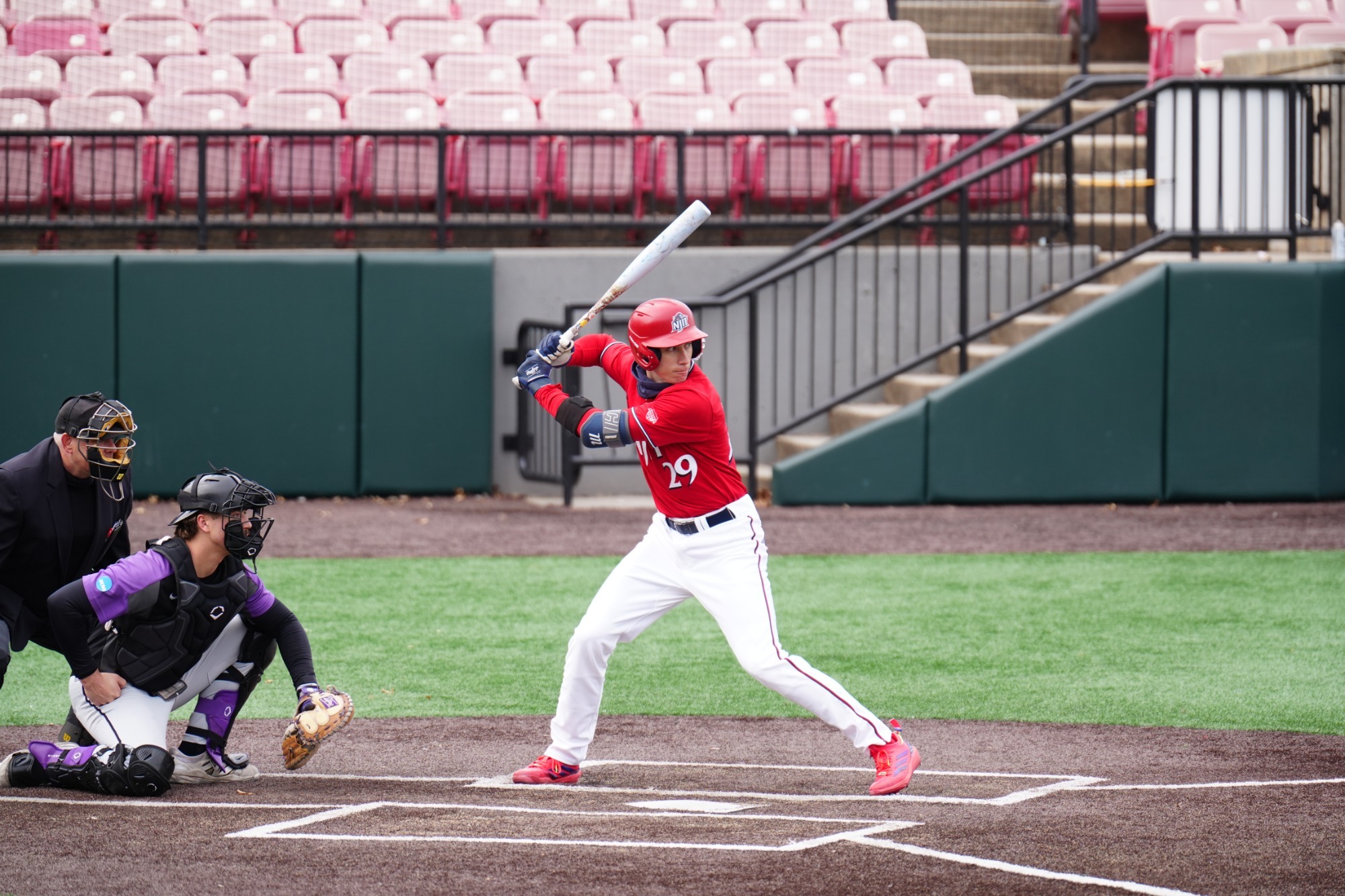 Rowin O'Connor at bat