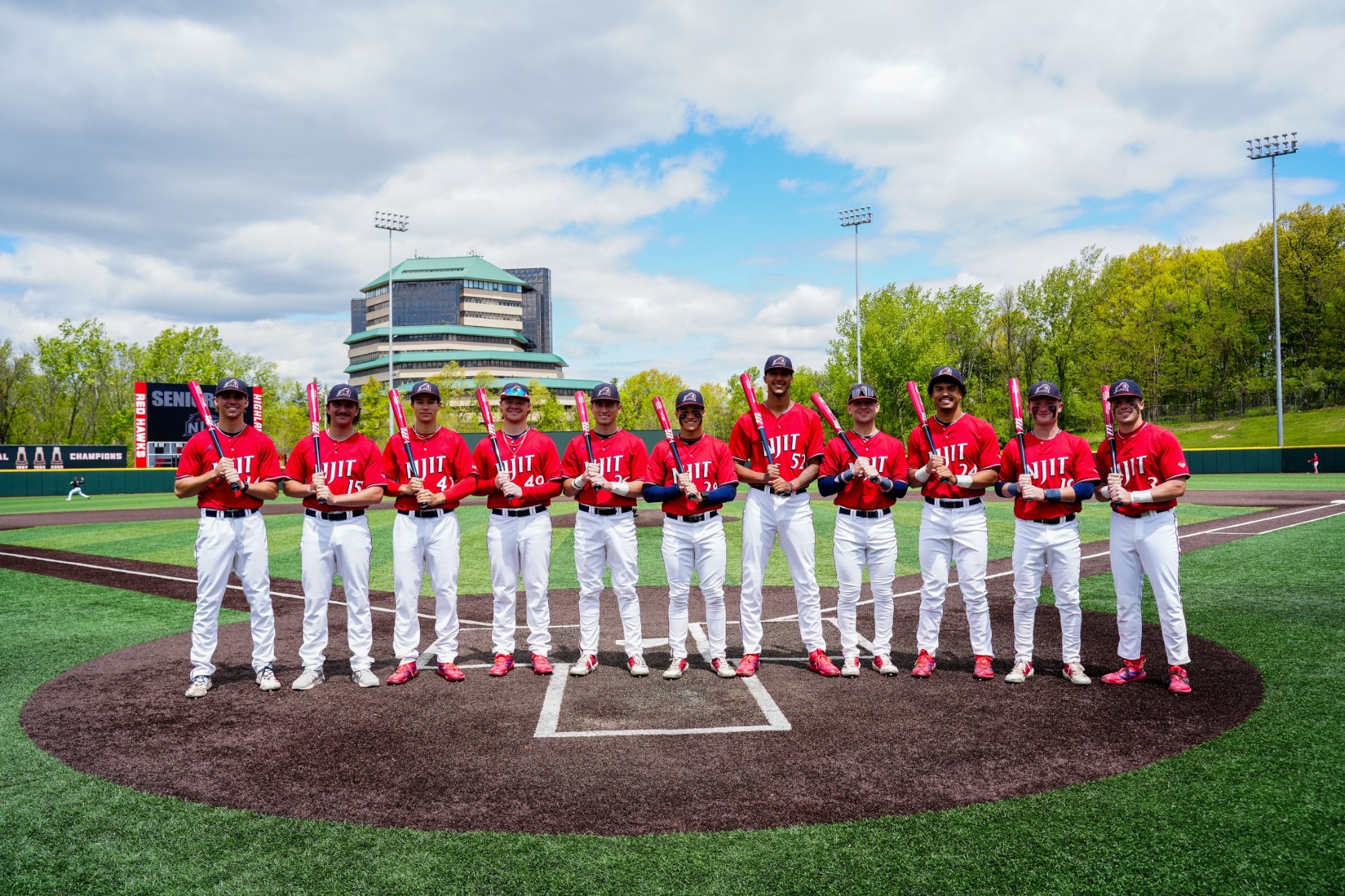 Baseball Senior Day Group Shot