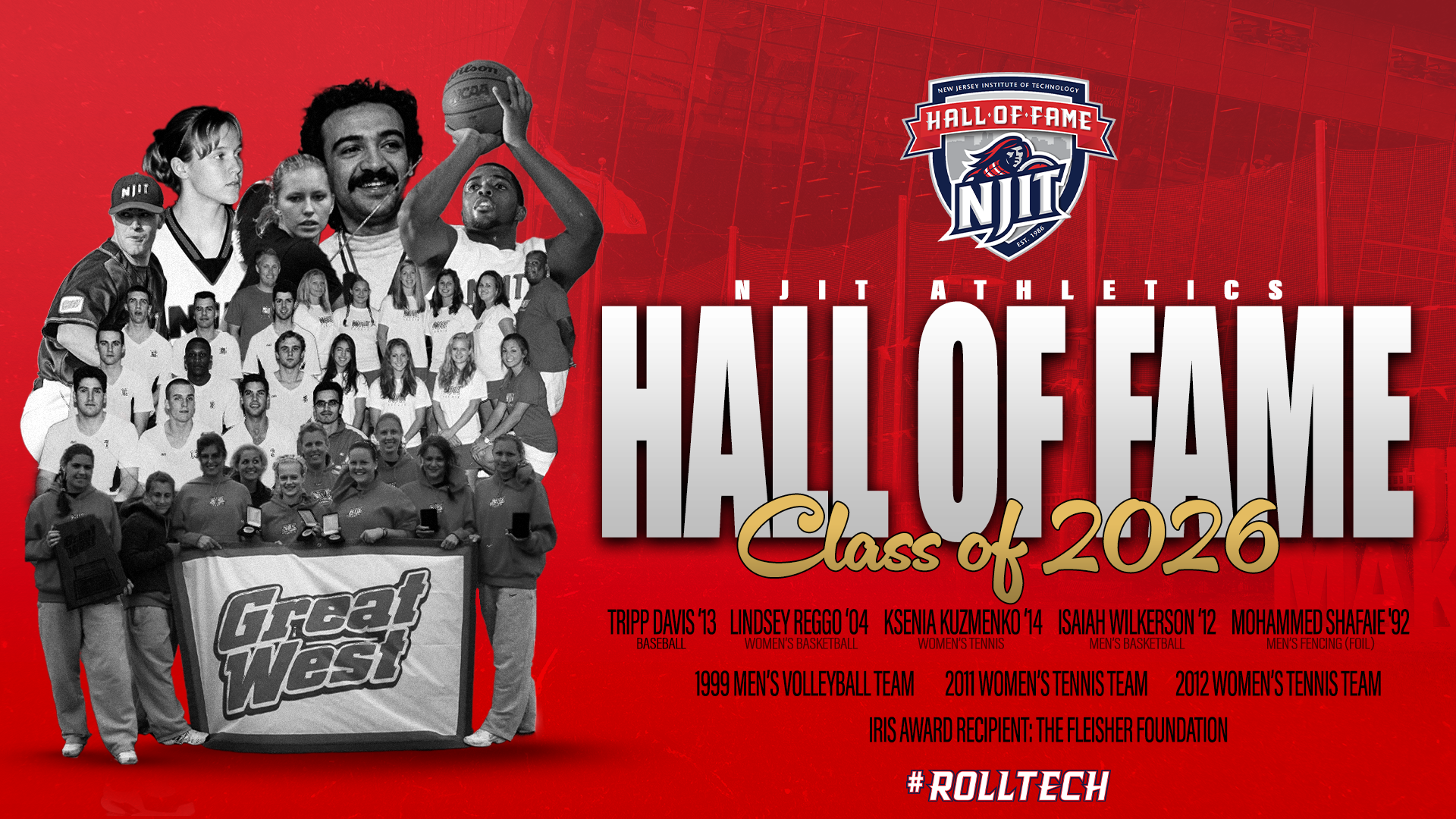 2026 Hall of Fame Inductees Graphics