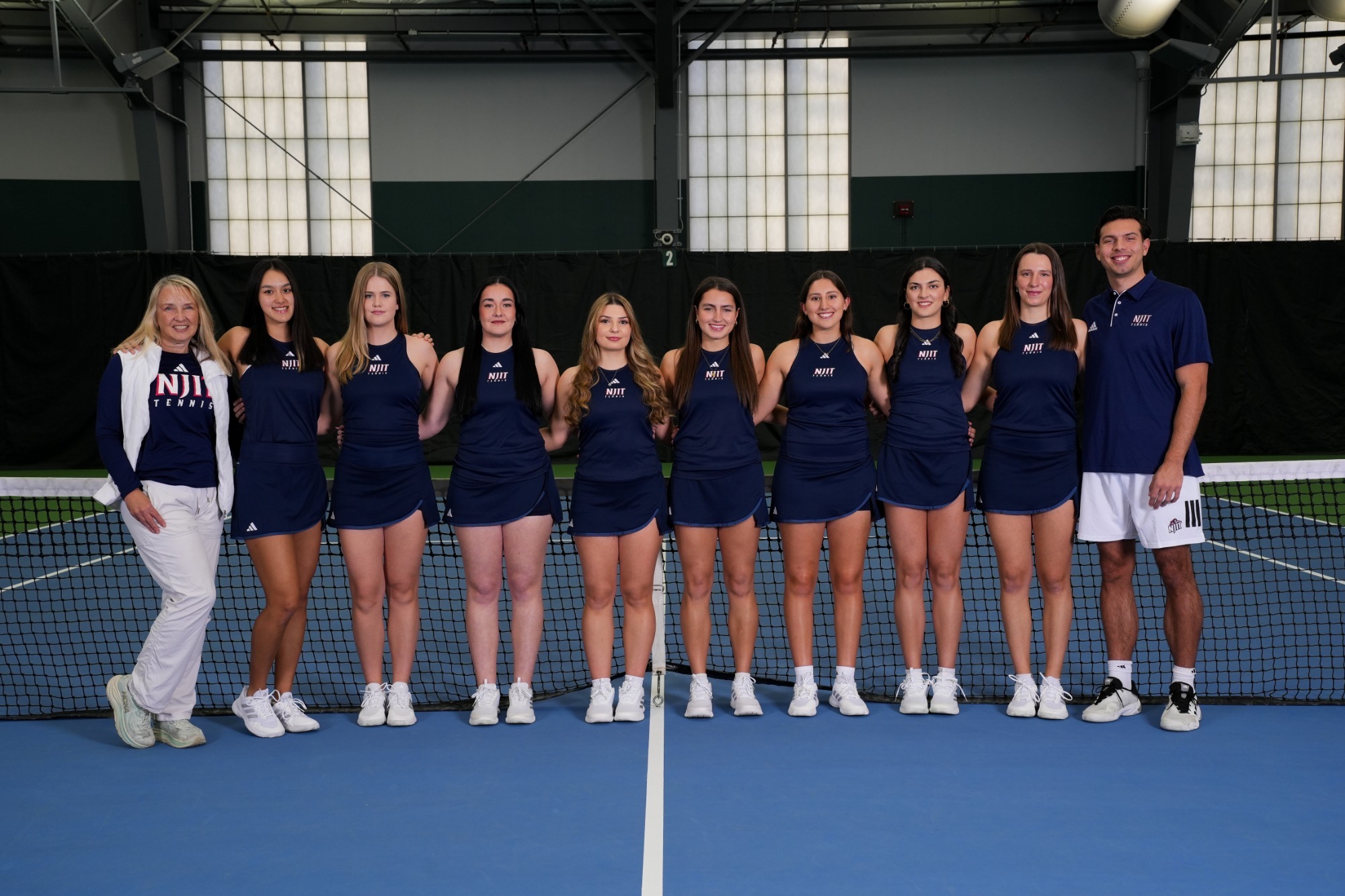 2026 NJIT Women's Tennis Team Photo
