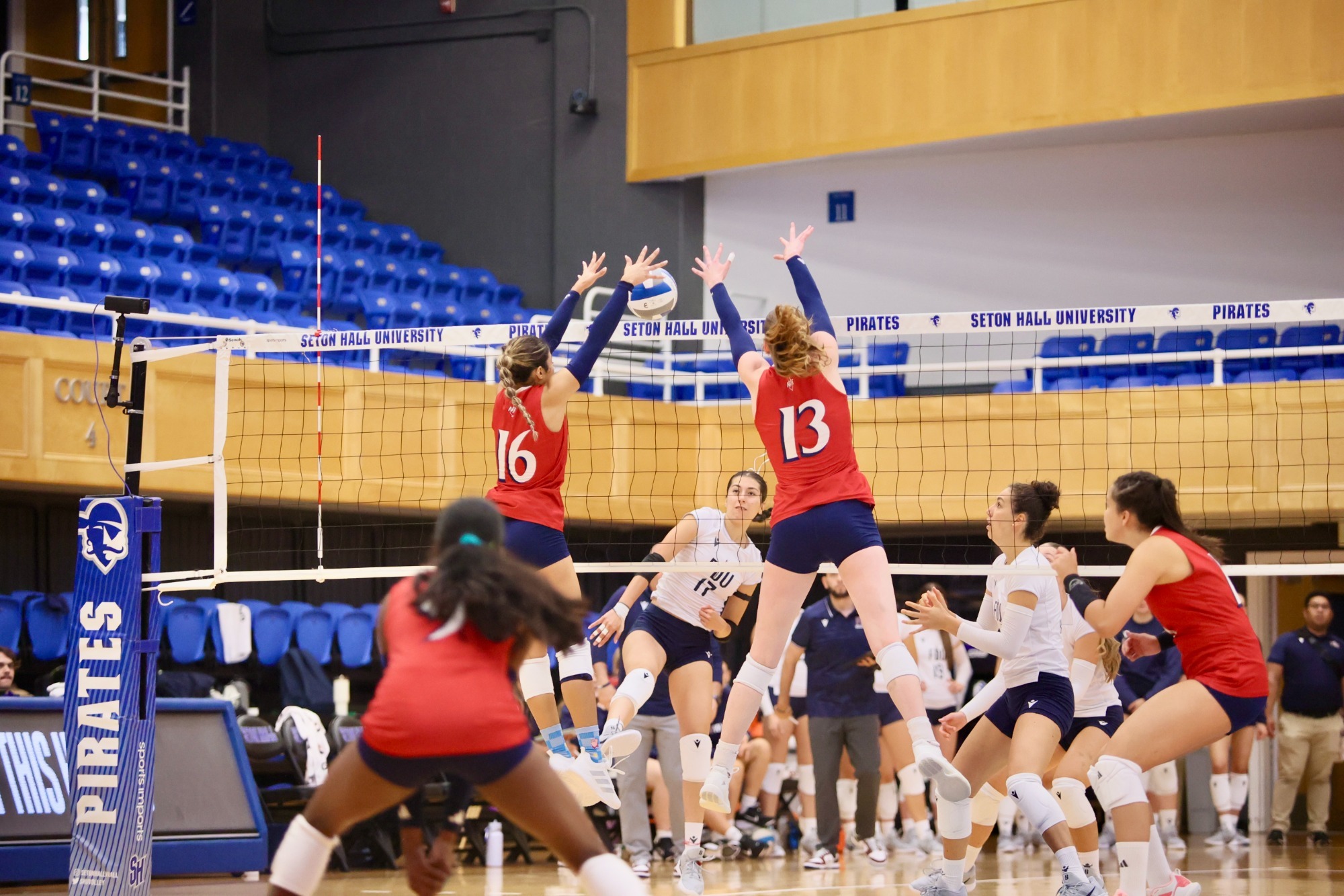 WVB action shot vs FDU