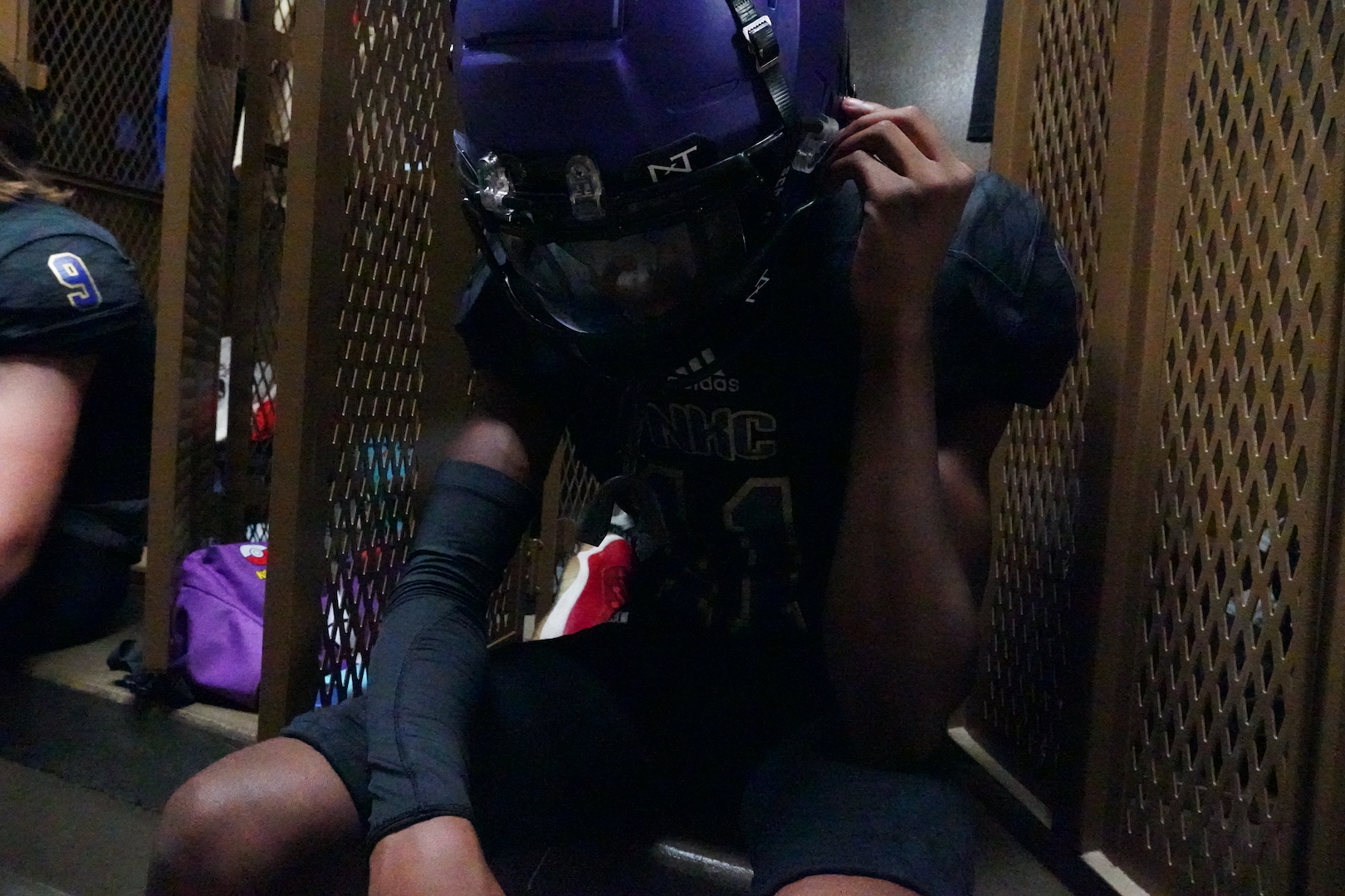 Football locker room