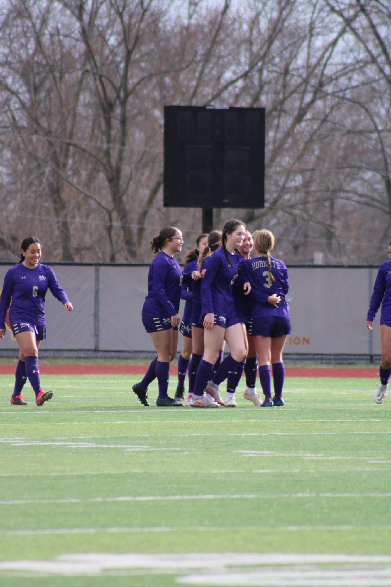 Hornets vs Chrisman Girls Soccer, NKC won 3-0 in their home opener.