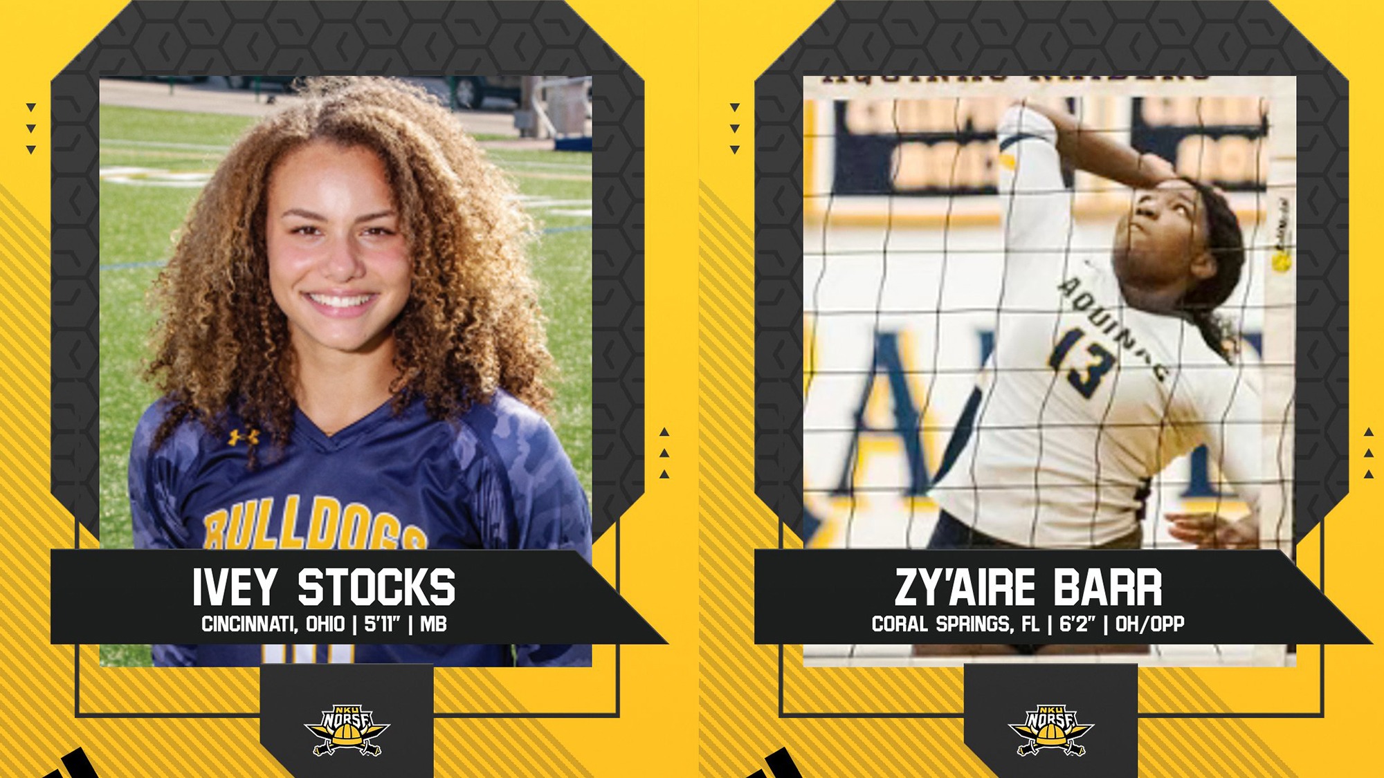 Norse Volleyball Signs Two Standouts for 2023 Season Northern