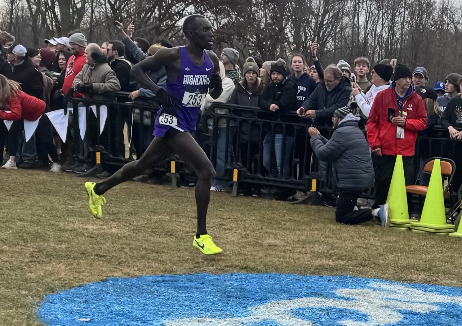 Weldon Chebon At NCAA DII Cross Country Championships 