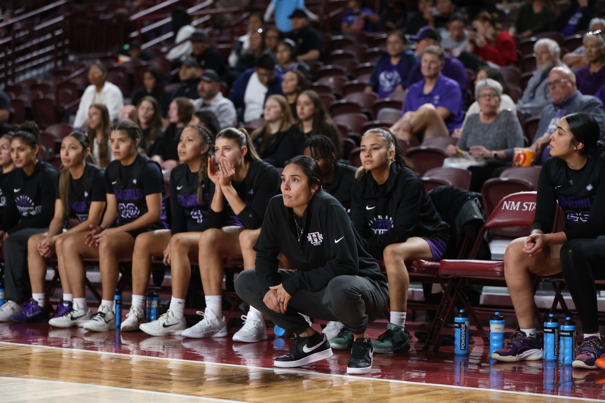 NMHU WBB BENCH